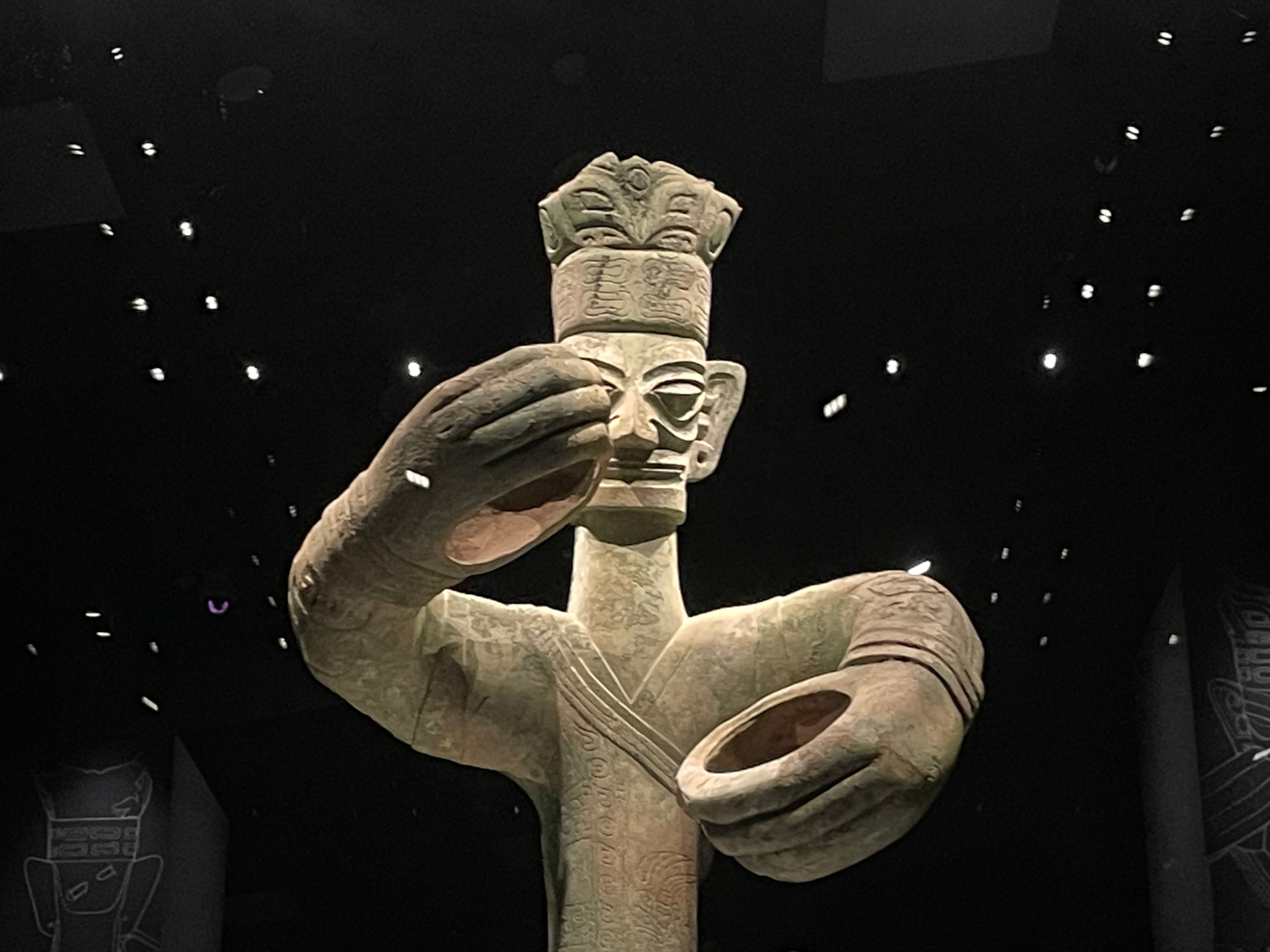 Photo of statue of human
