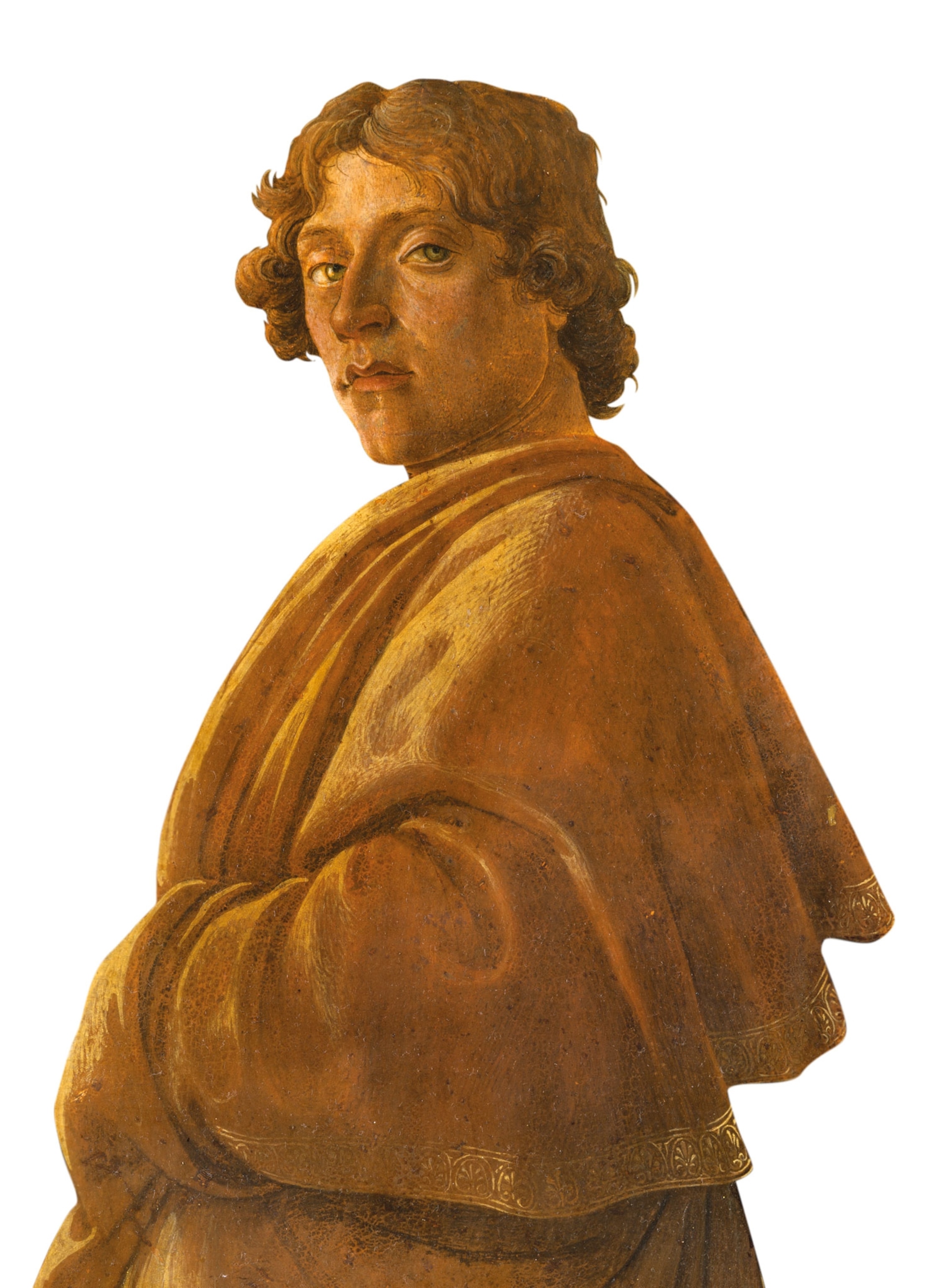 a self portrait of Botticelli
