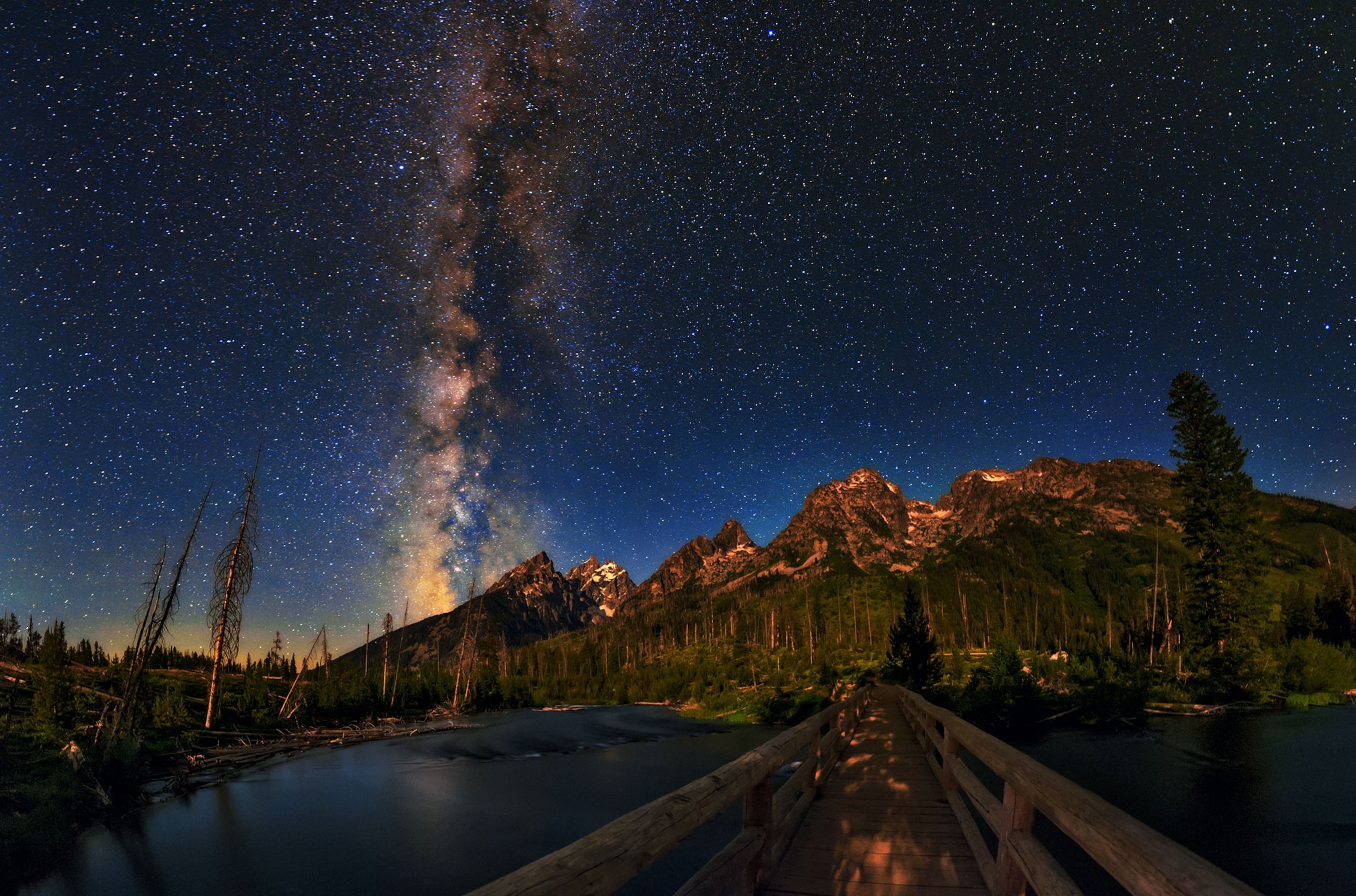 the night sky