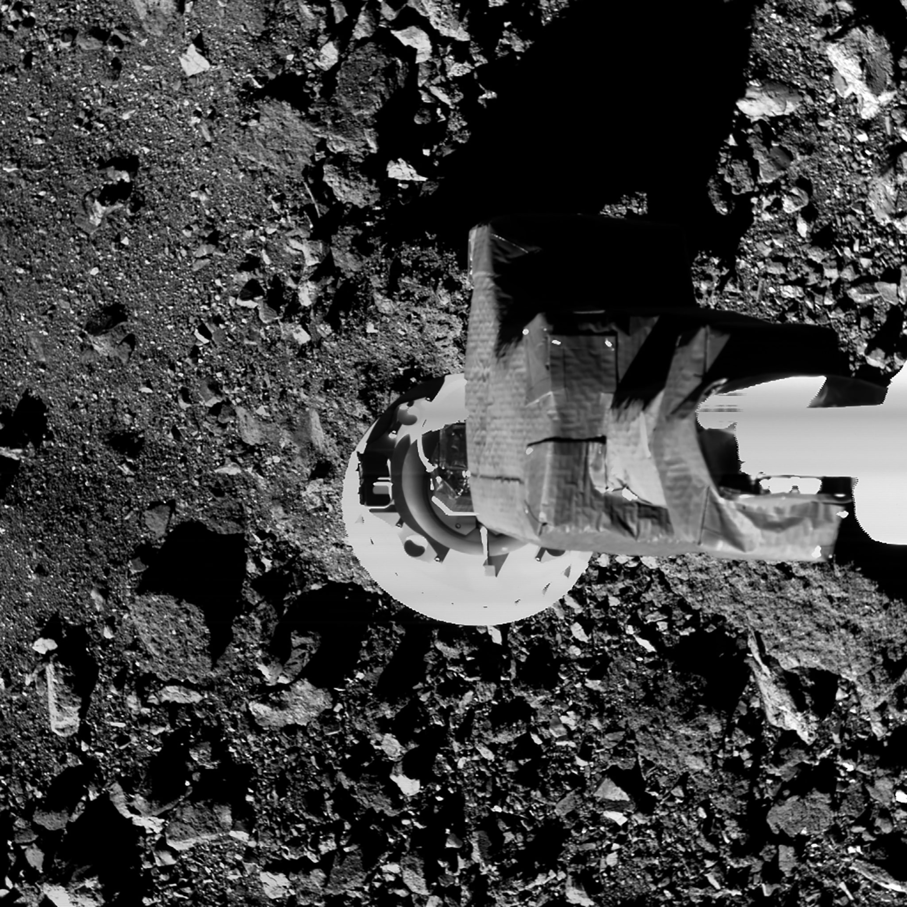 device that will be used to sample Bennu