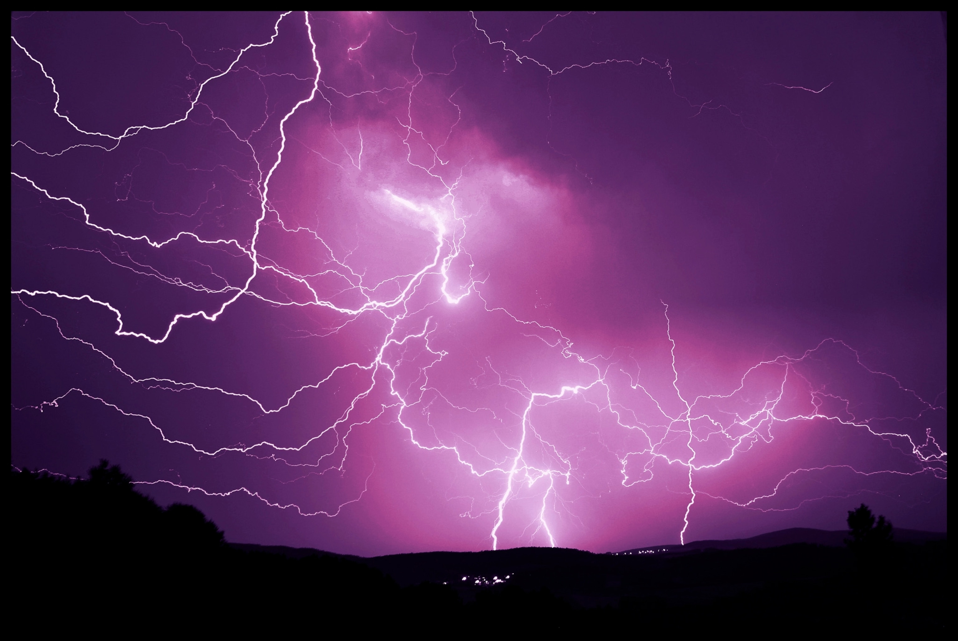 purple lightning bolts