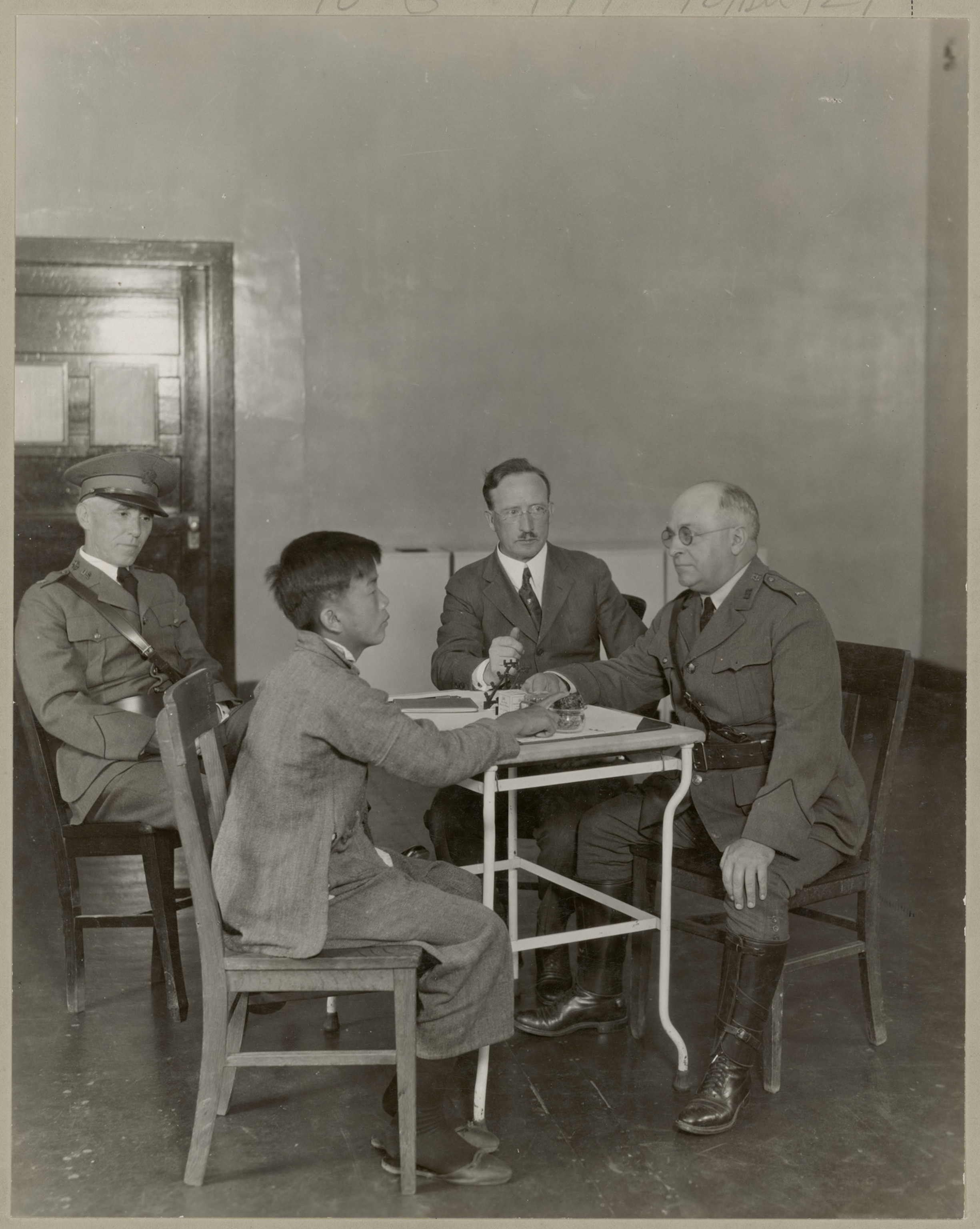 immigration interview Angel Island