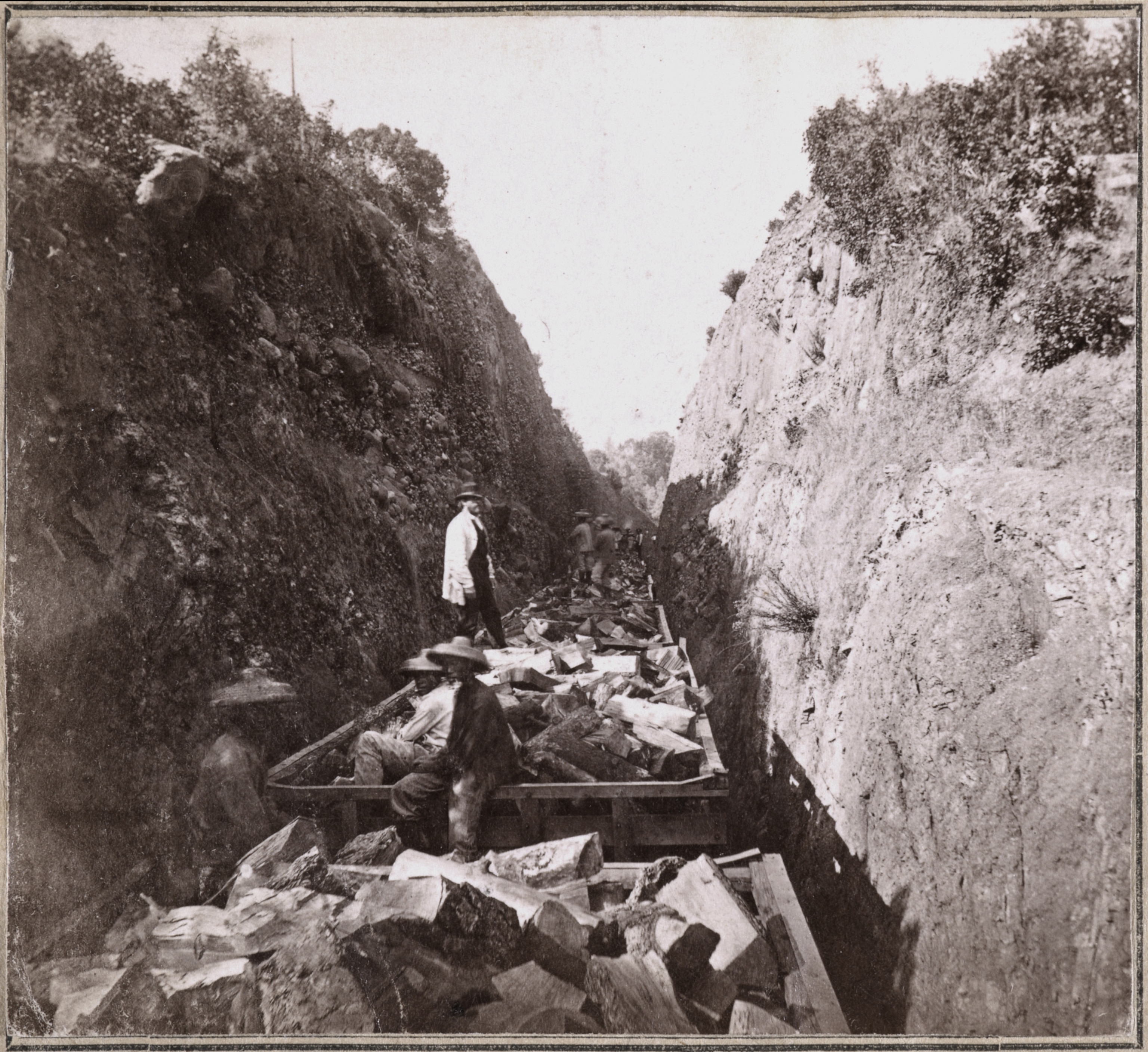 Chinese rail road workers