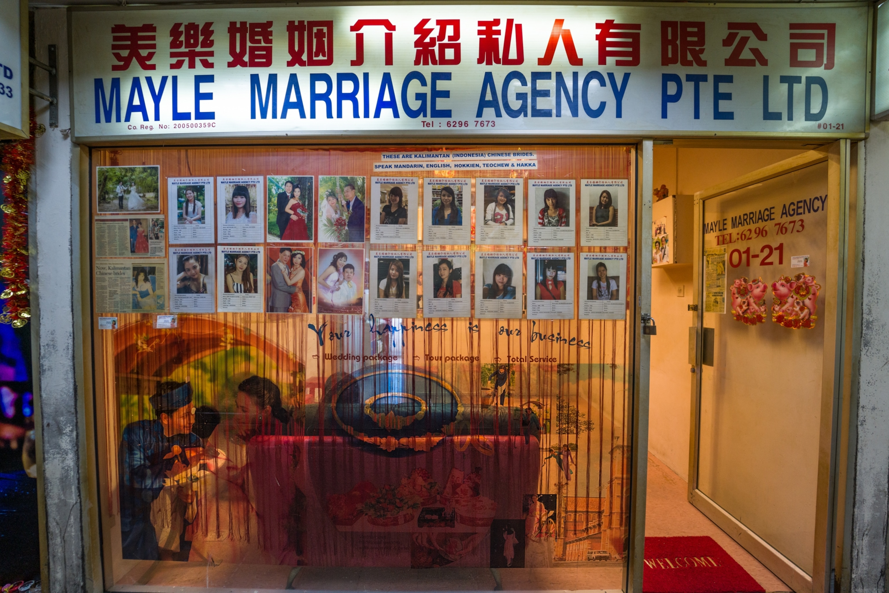 outside of a marriage agency