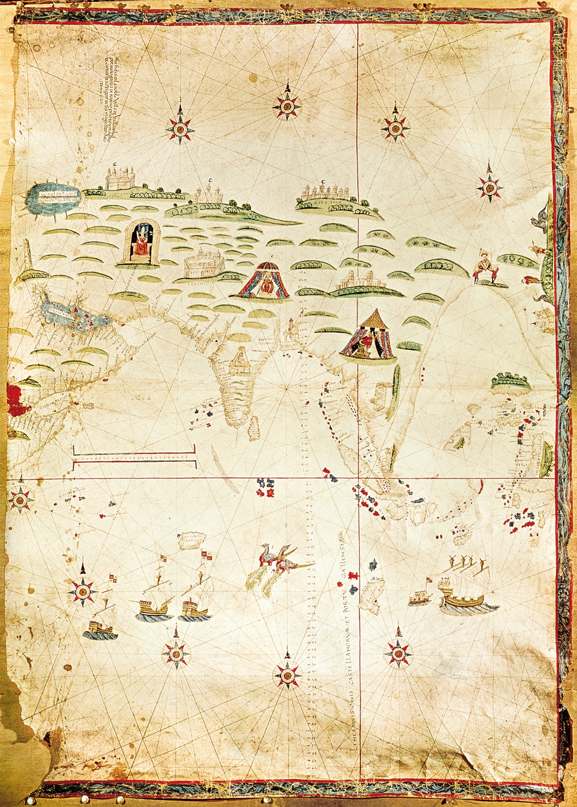 García de Toreno's map of southern Asia from 1522