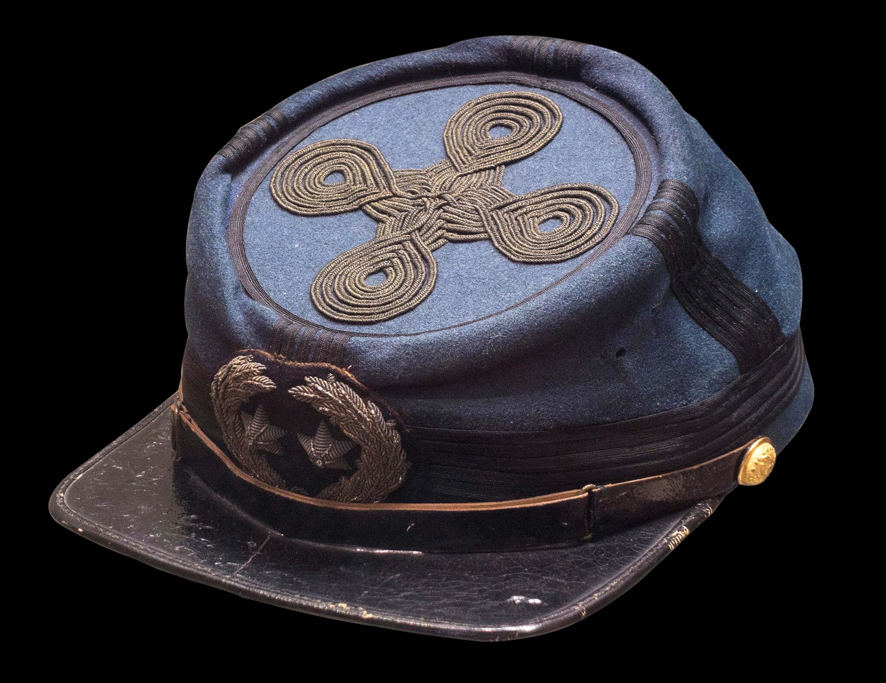 The blue wool kepi of General Meade
