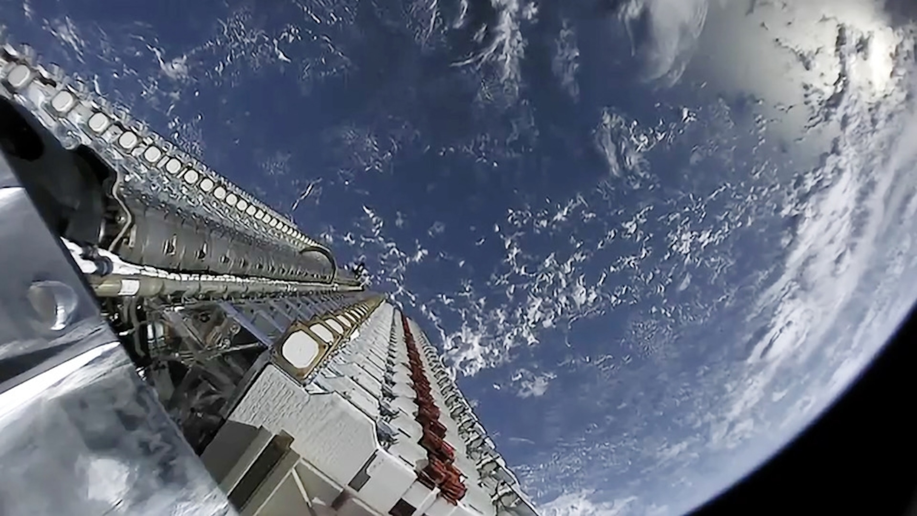 Satellites in space