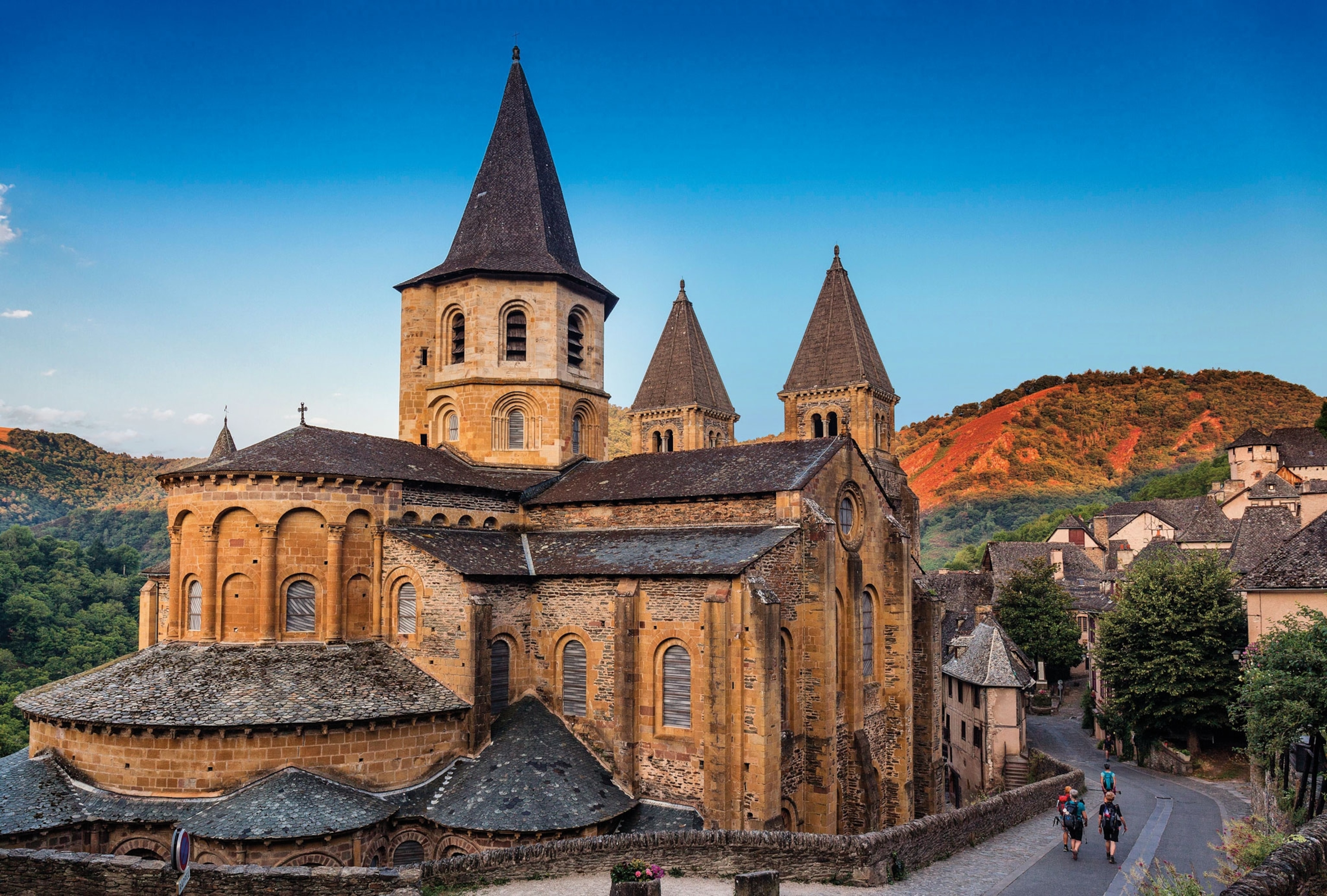 the Church of Sainte-Foy at Conques in southern France
