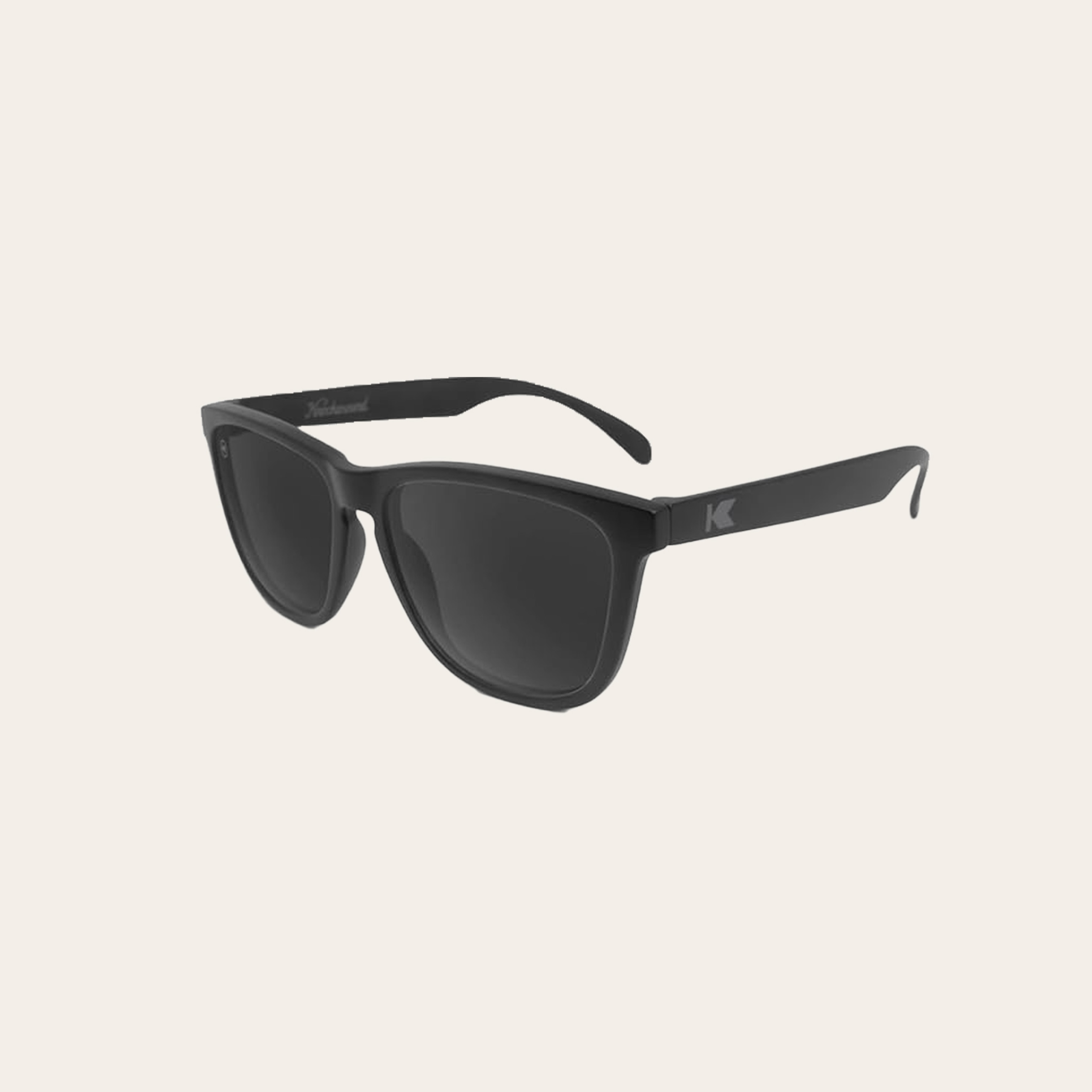 Knockaround Classic polarized sunglasses in black.