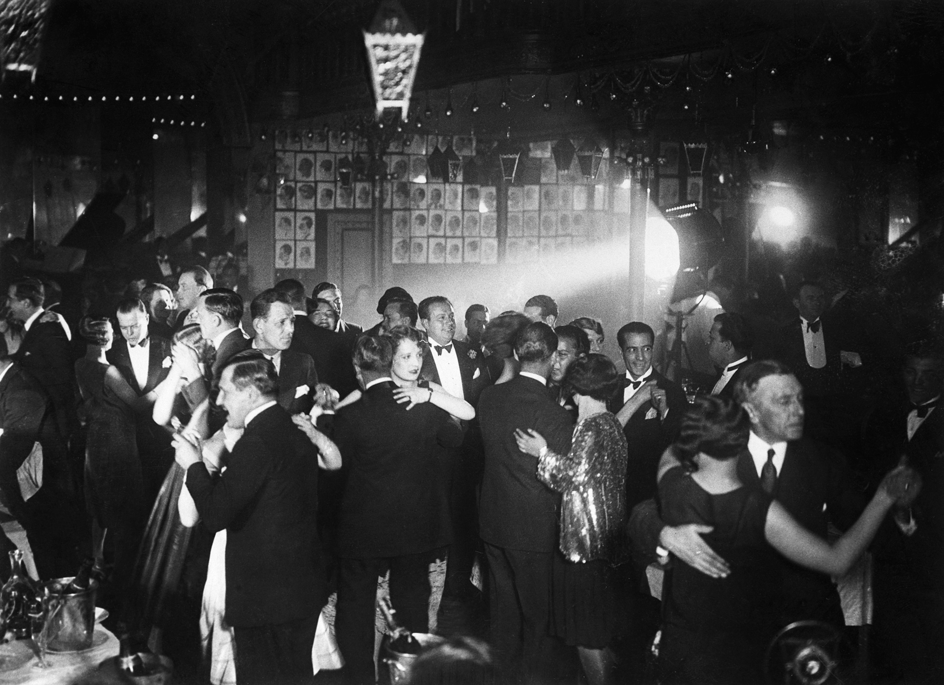 People dance at Zellie in Montmarte, Paris.