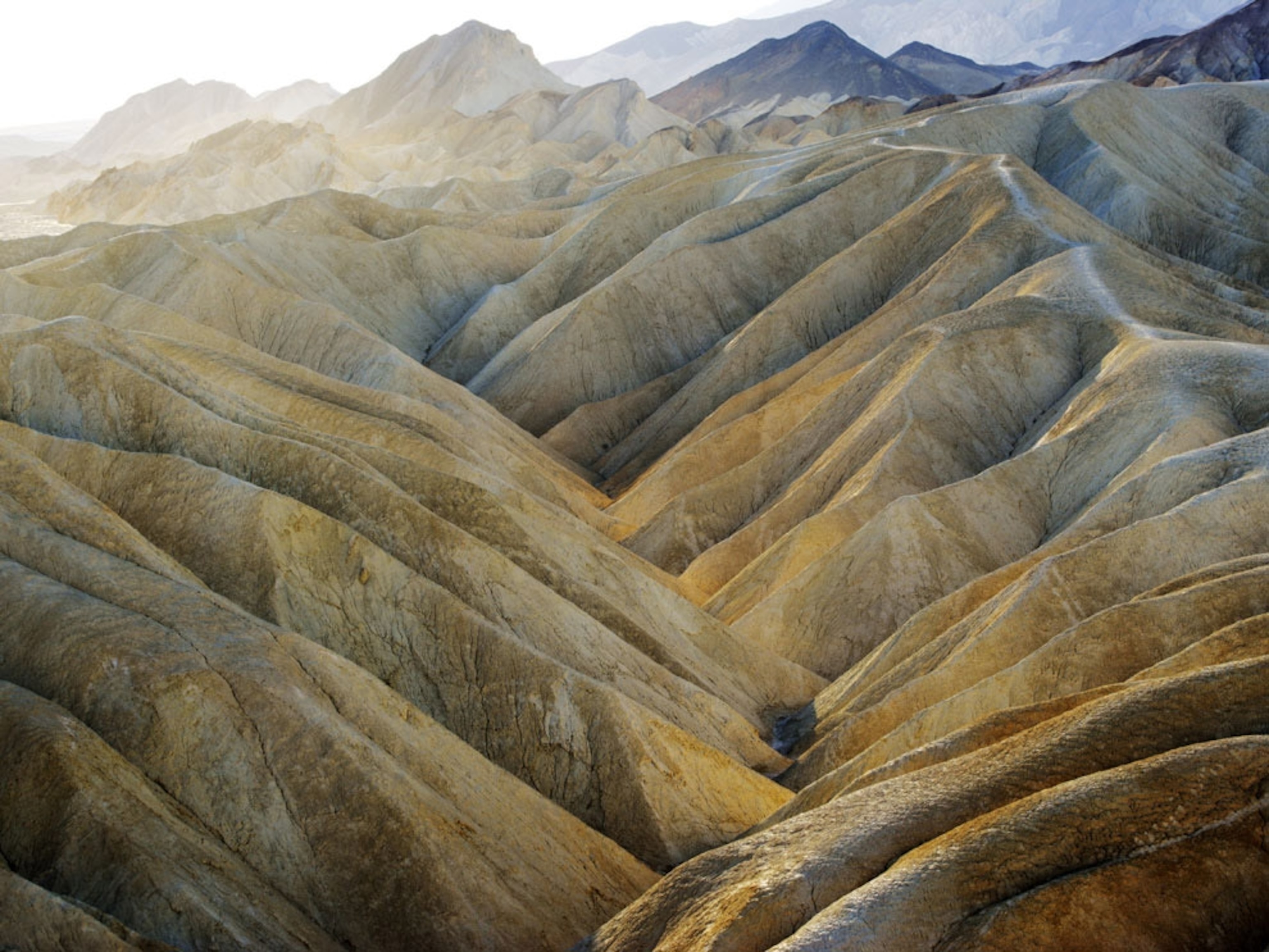 Zabriskie Point in Death Valley National Park