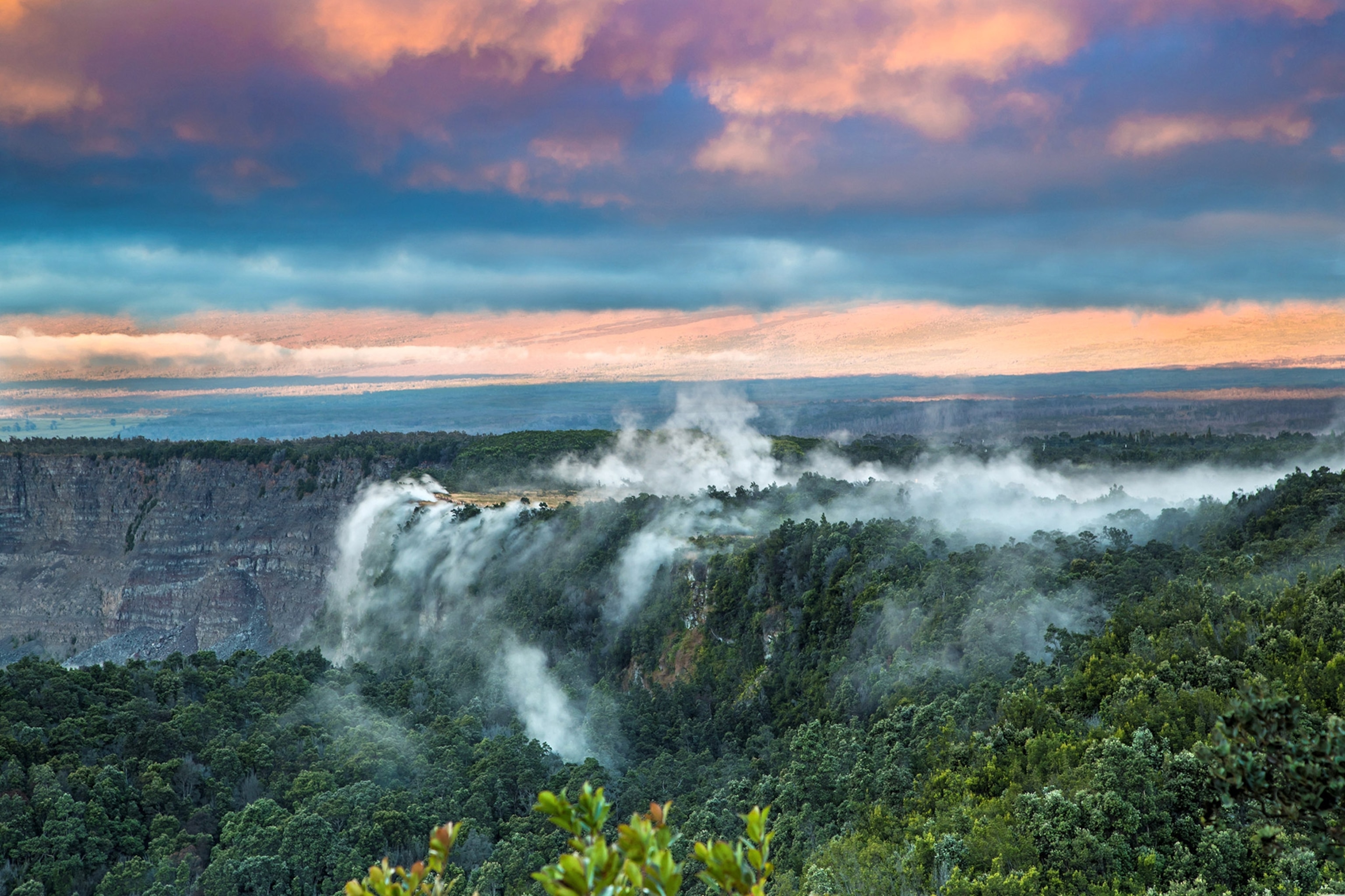 a steaming bluff in hawaii