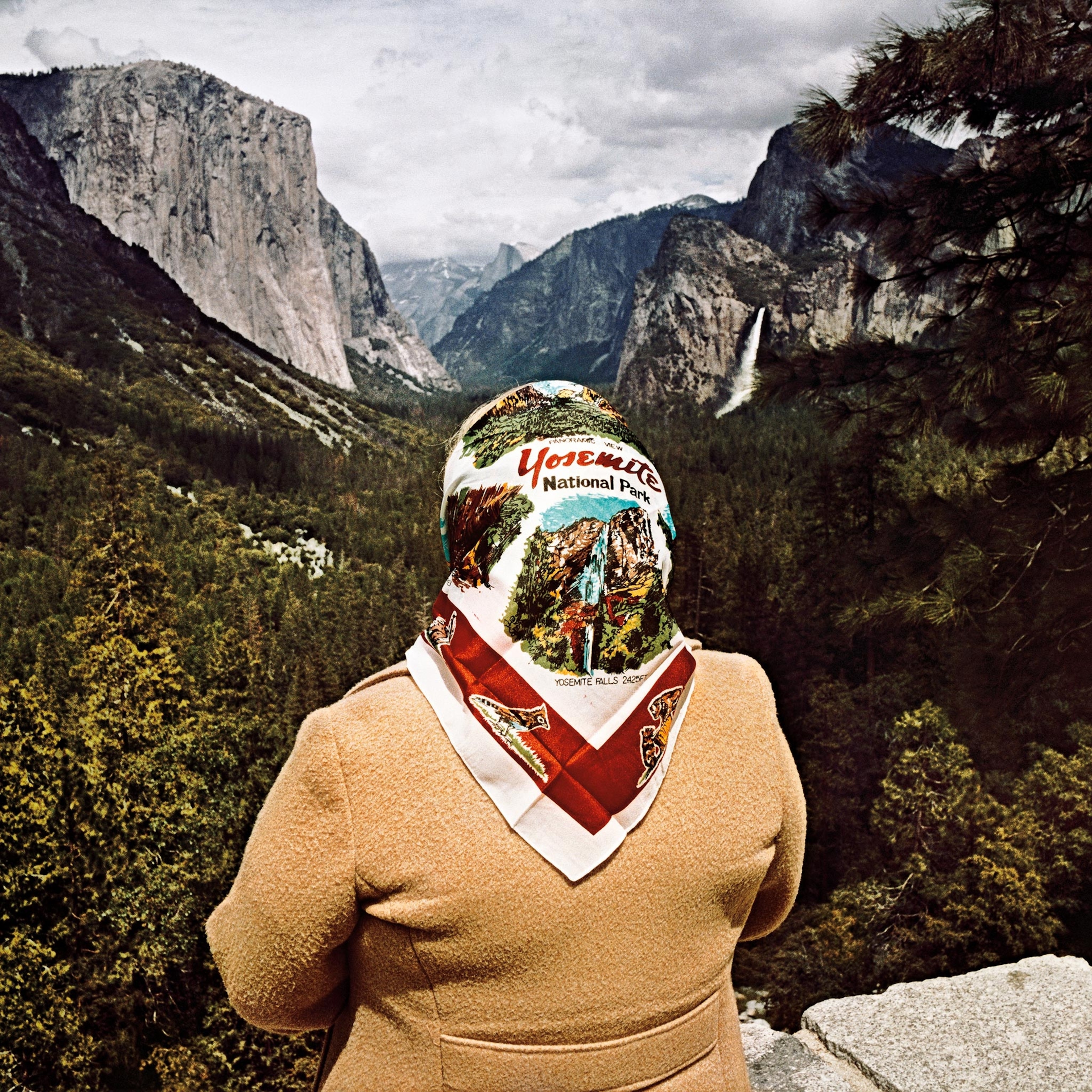 tourists at Yosemite National Park