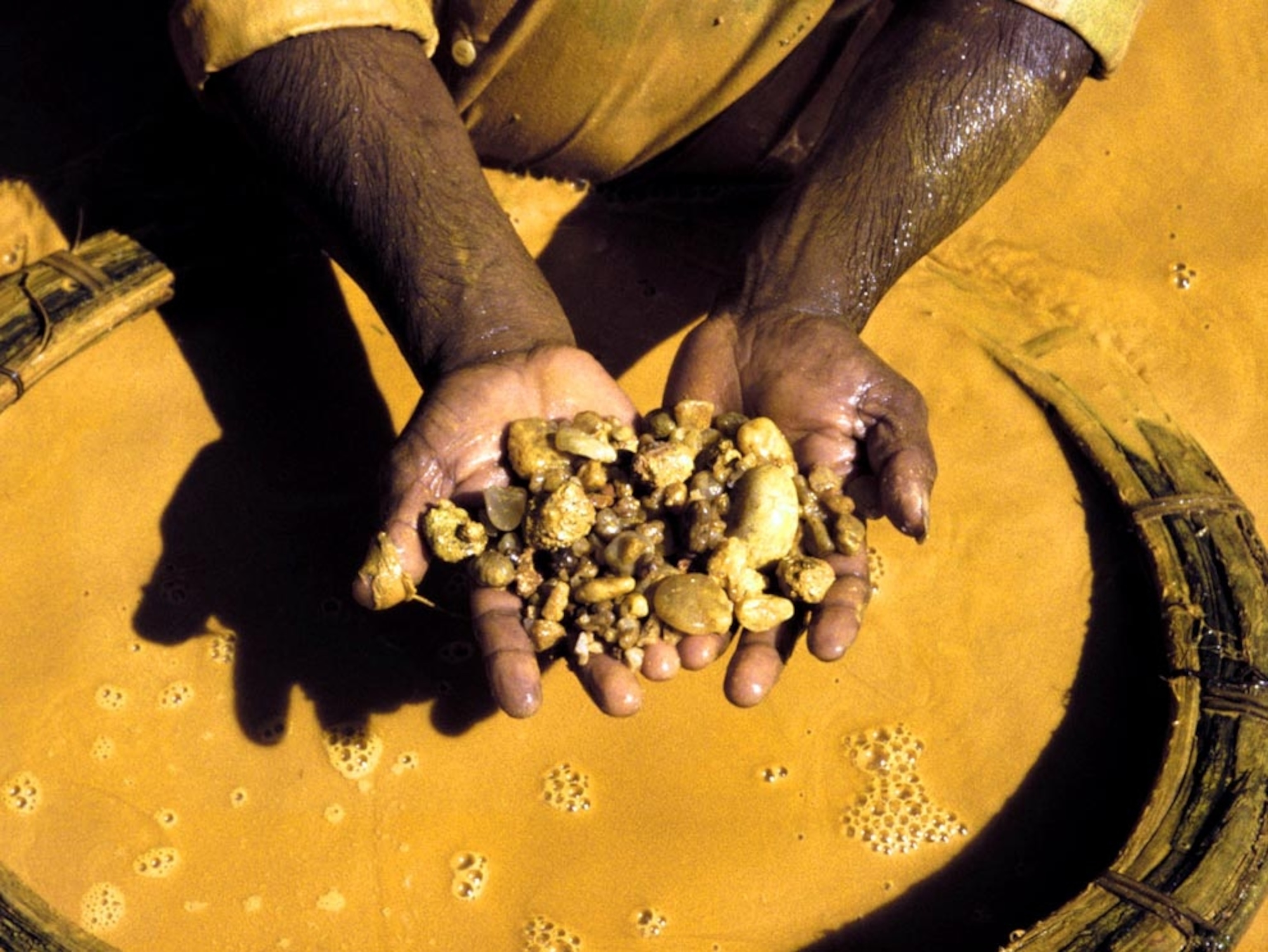 A gem miner