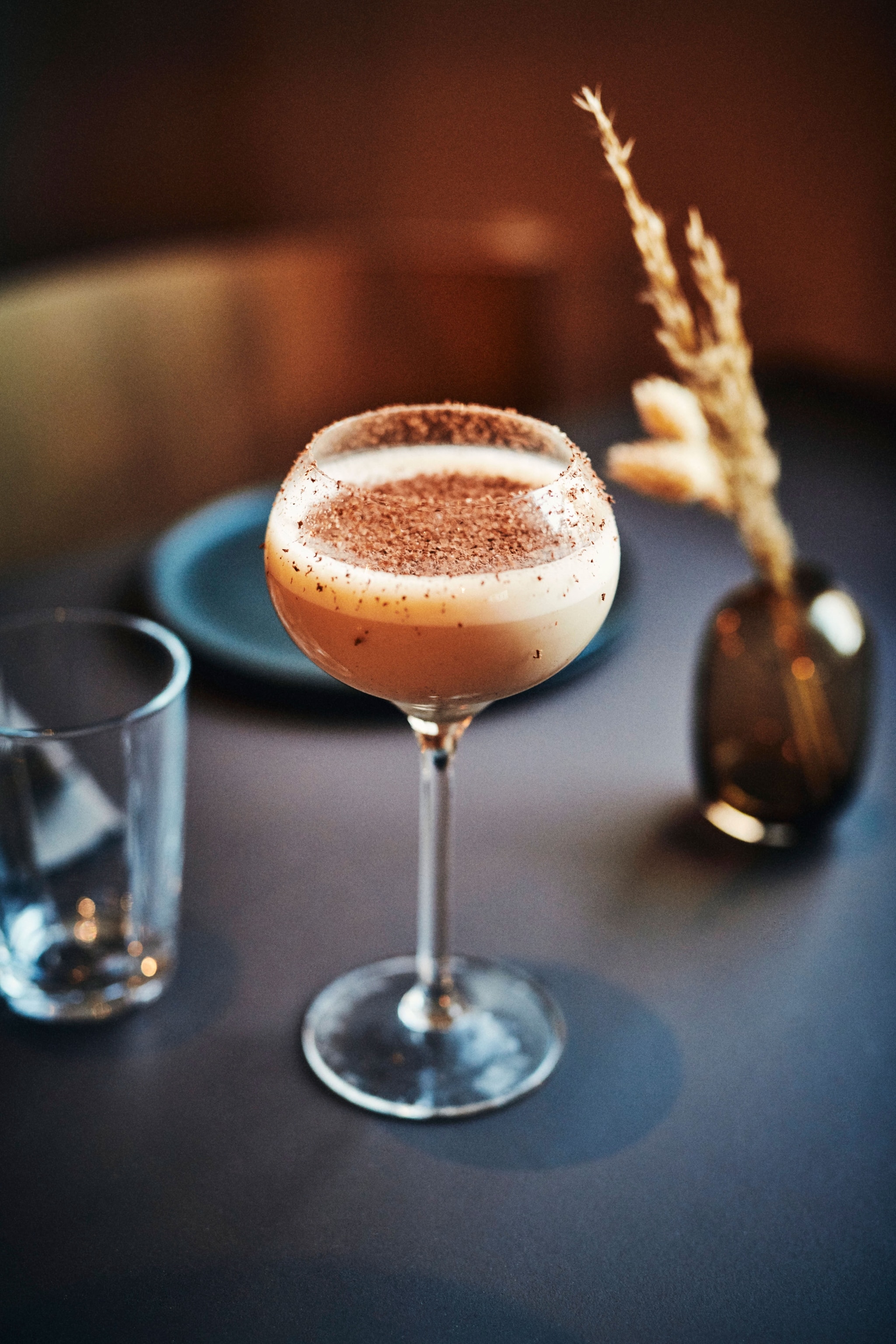 brown cocktail