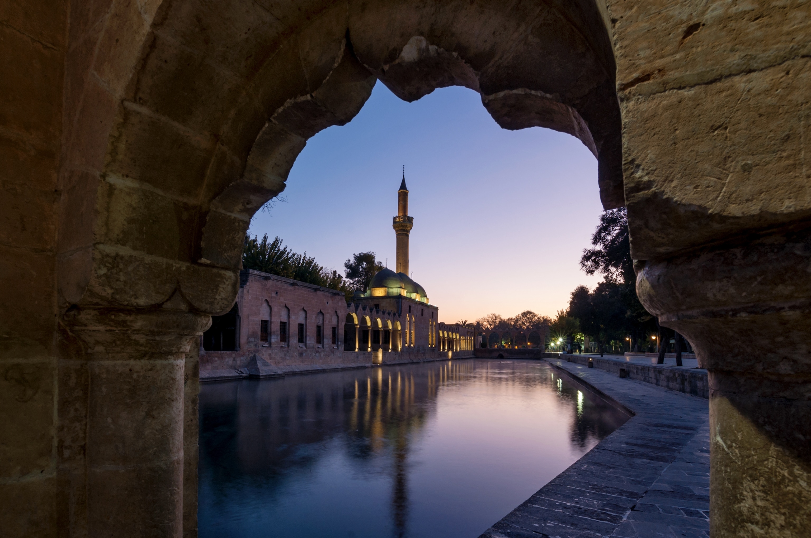 the Pool of Abraham in Urfa, Turkey