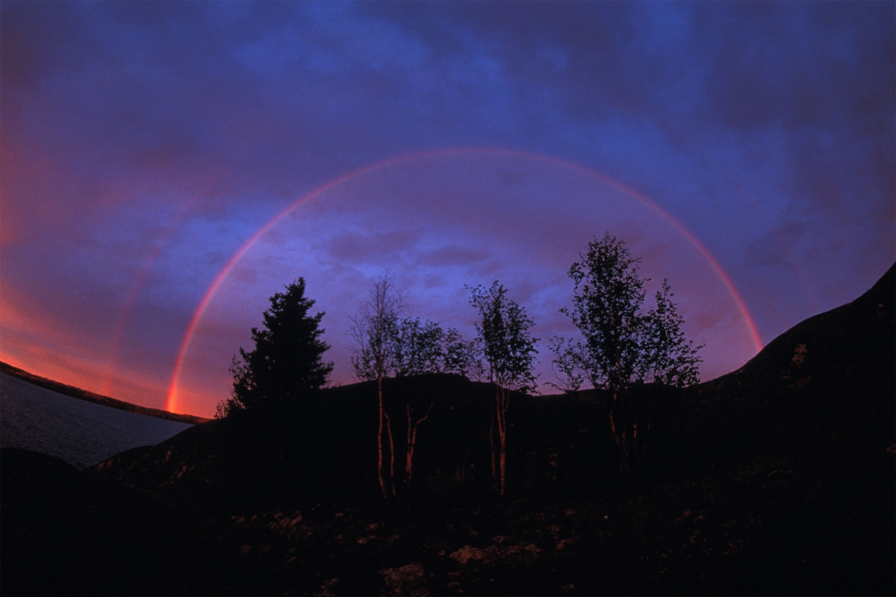 a rainbow