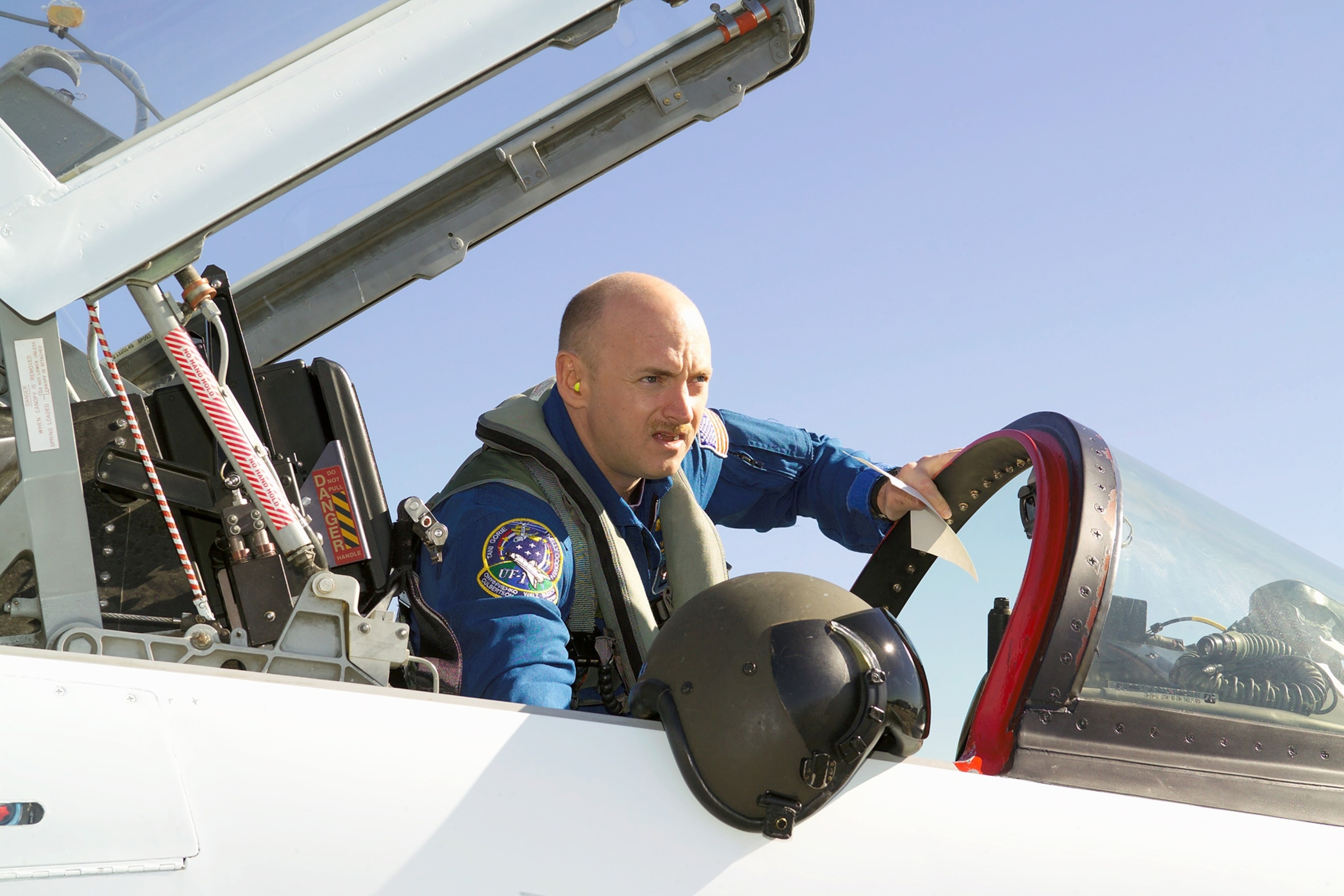 astronaut Mark E. Kelly.