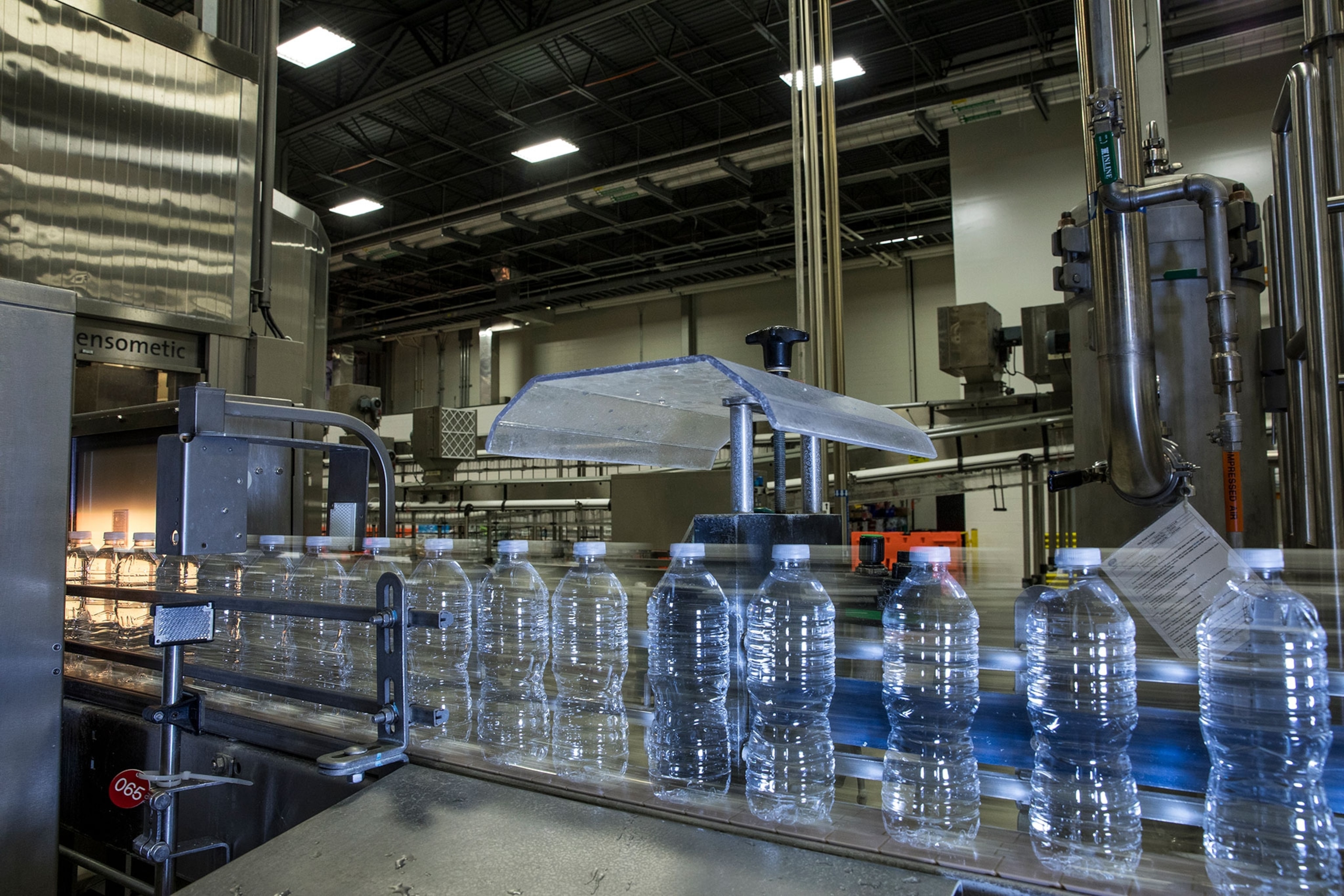 plastic bottles