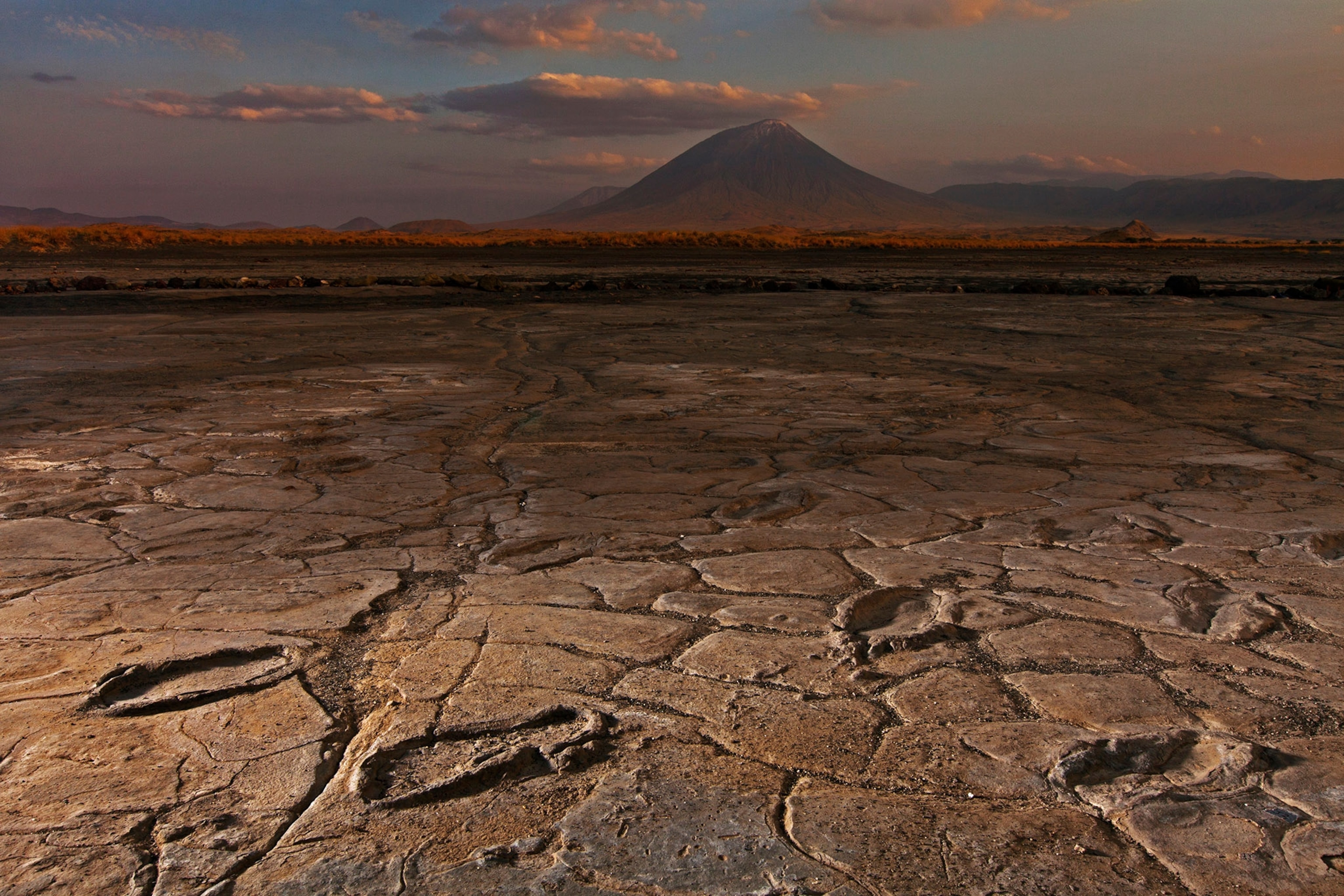 Engare Sero footprints.