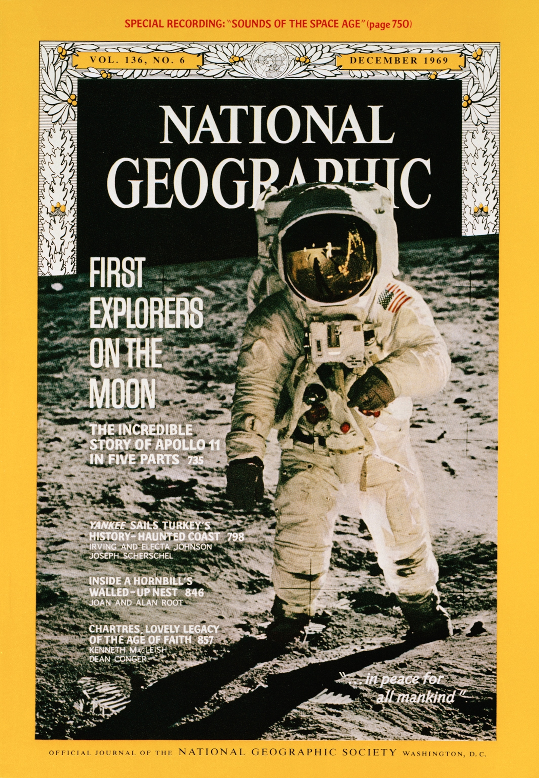 a man on the moon