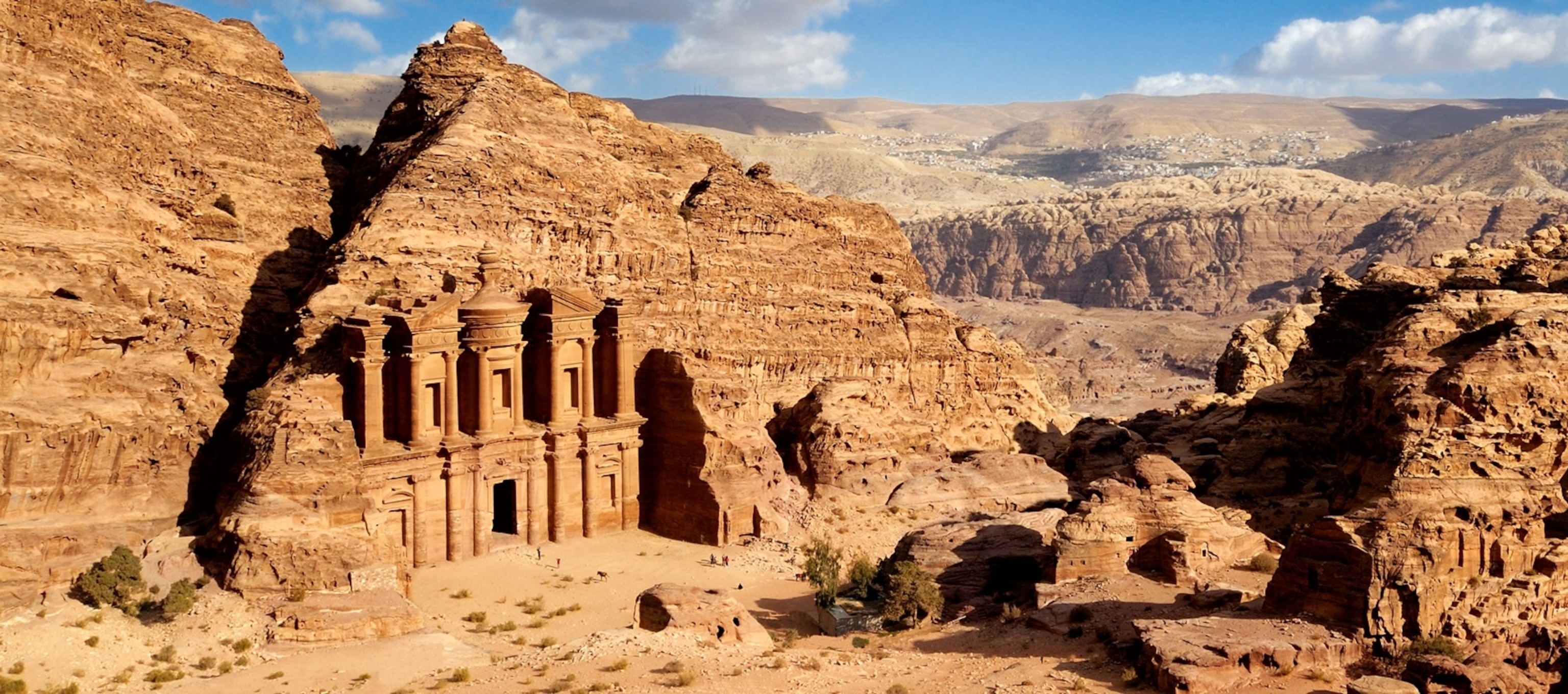the temple Ed Deir in Petra