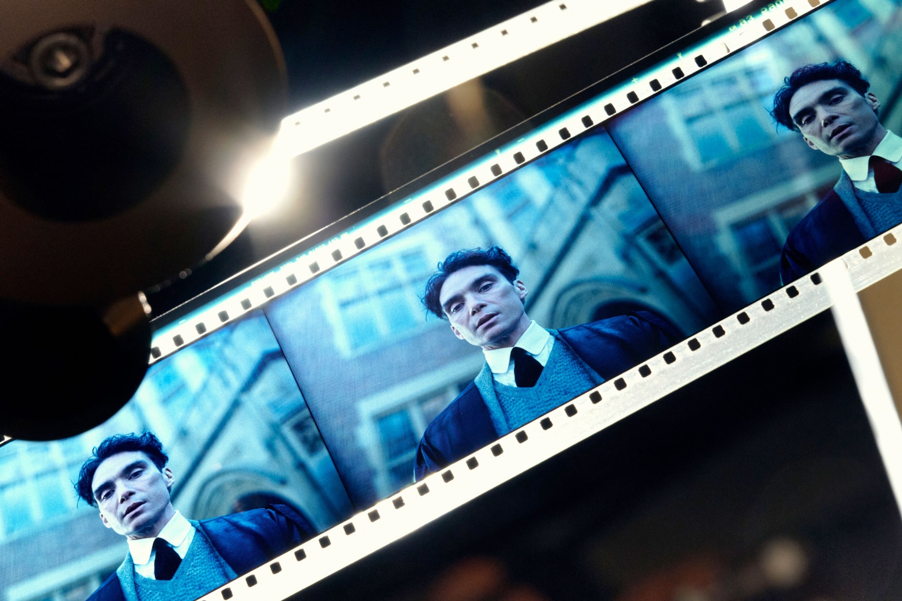 film strip of a scene from oppenheimer
