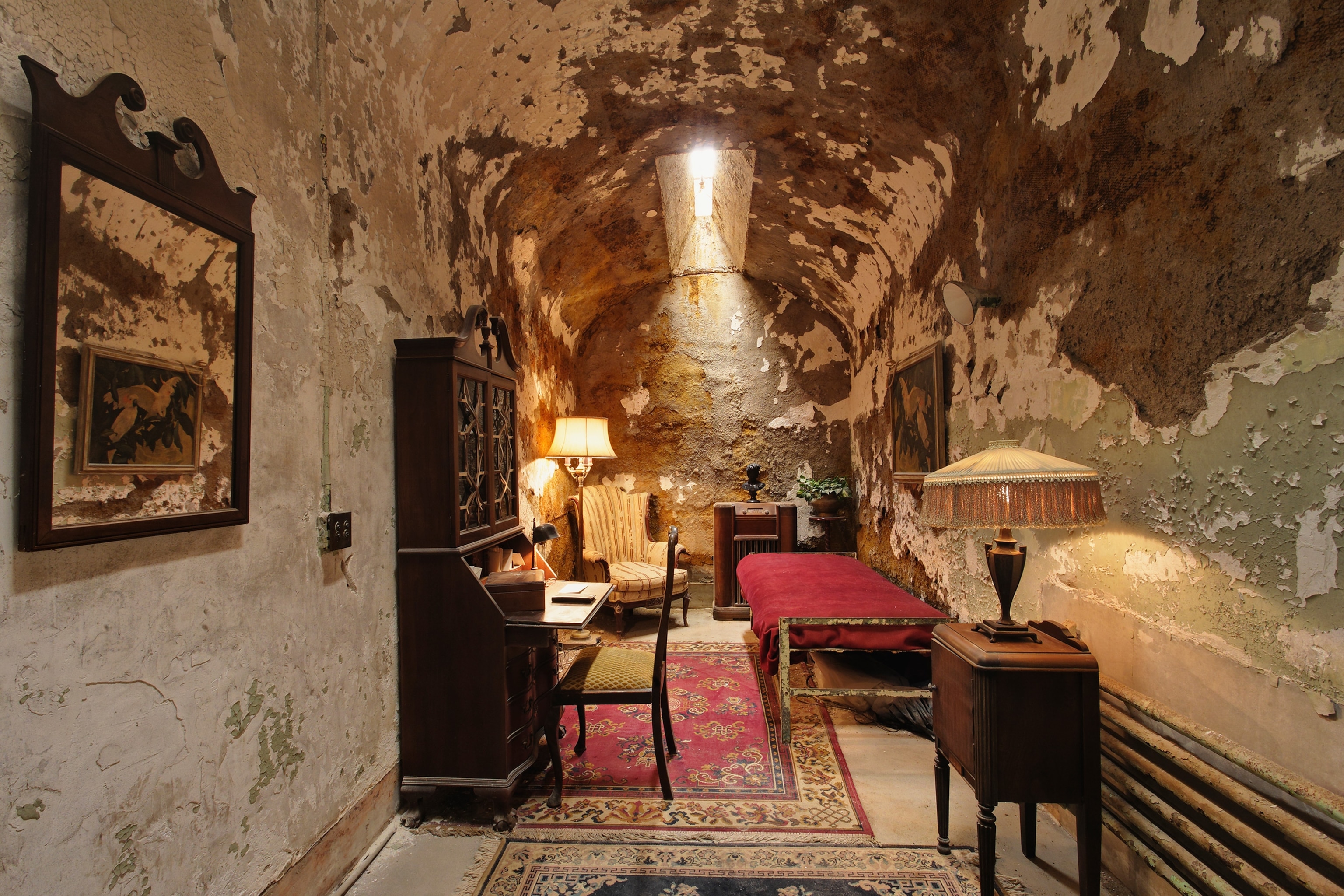 Eastern Sstate Penitentiary in Philadelphia Pennsylvania