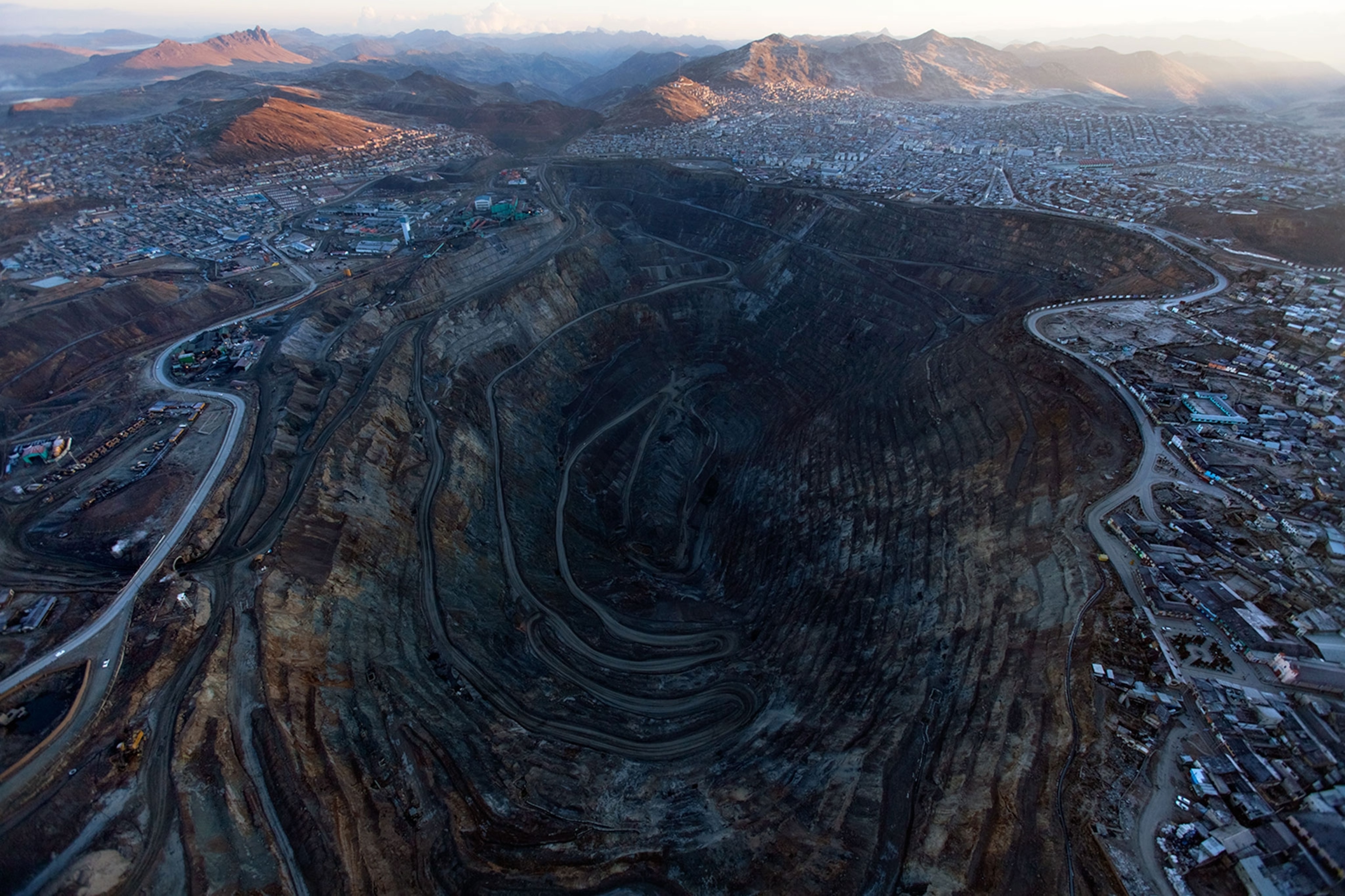 a mine