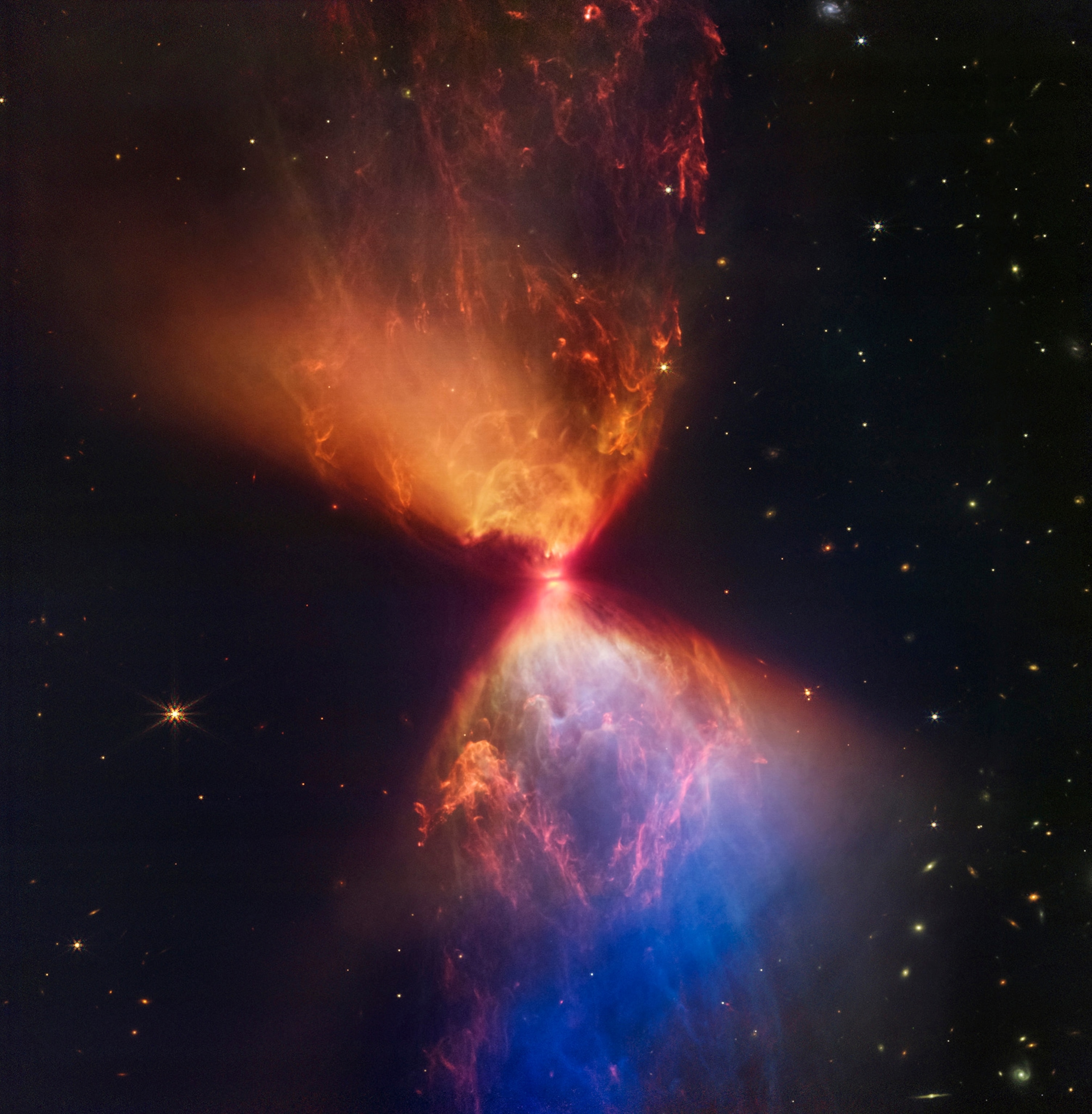 A star sparking to life.