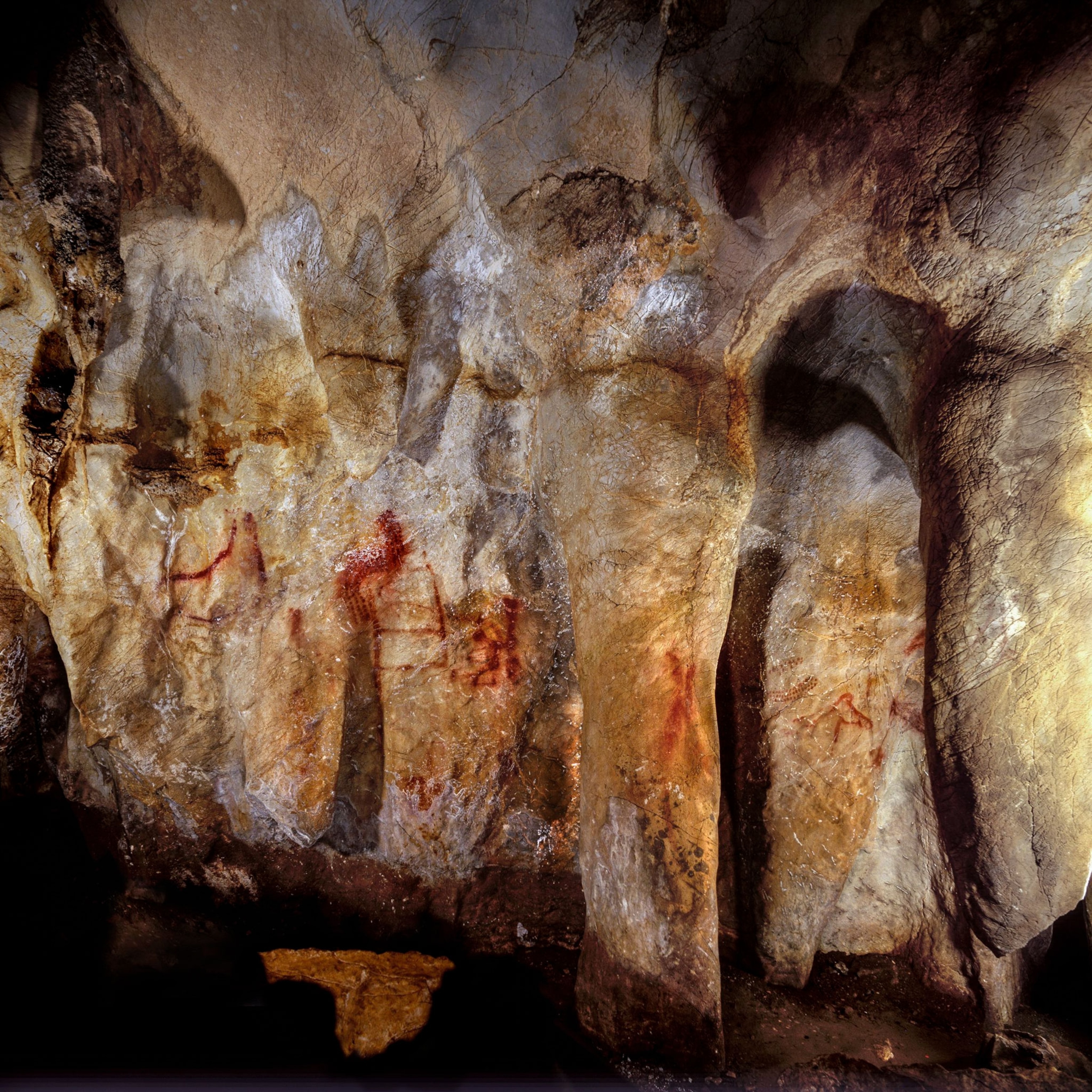 a cave drawing