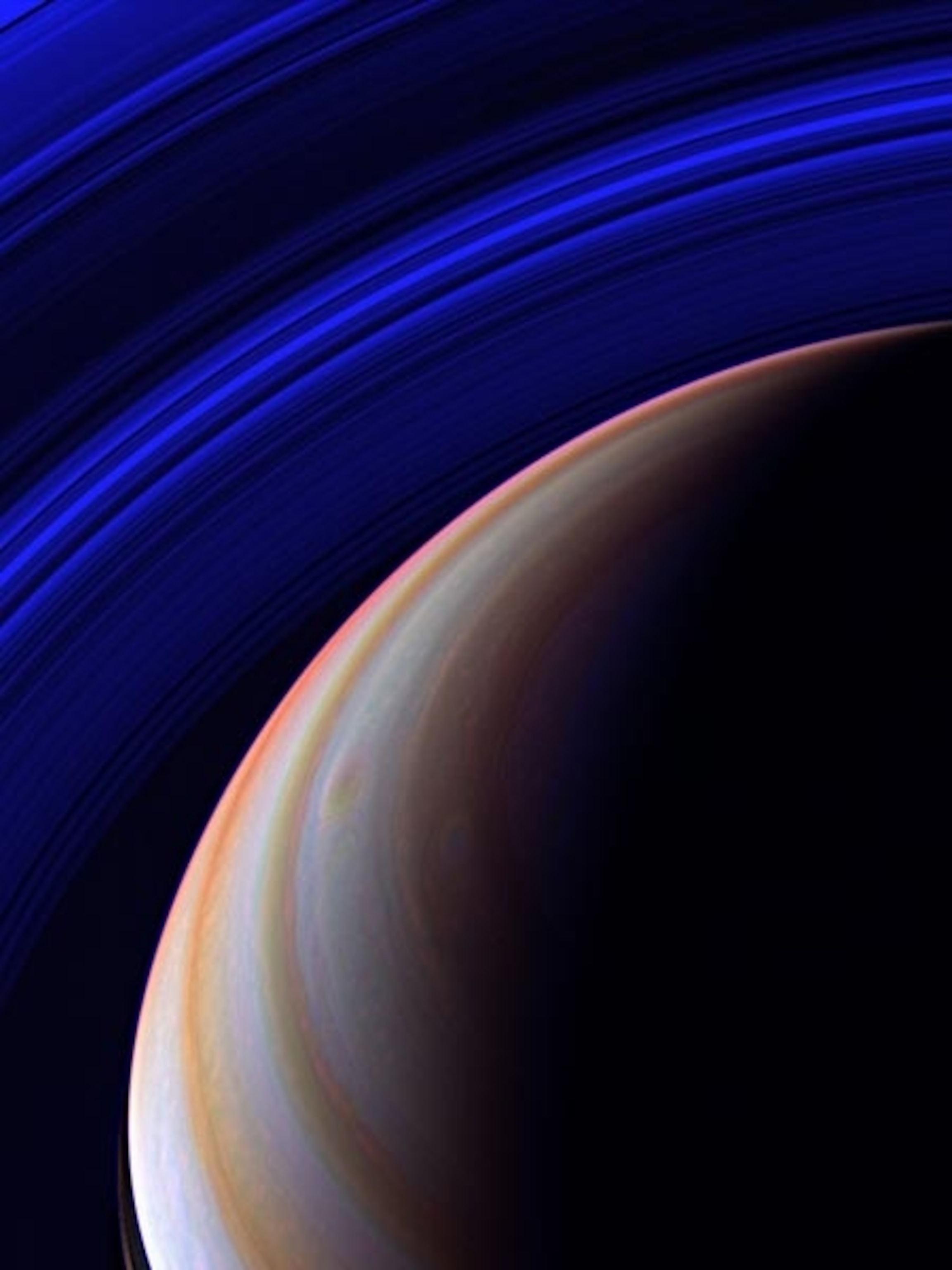 Saturn's northern rings