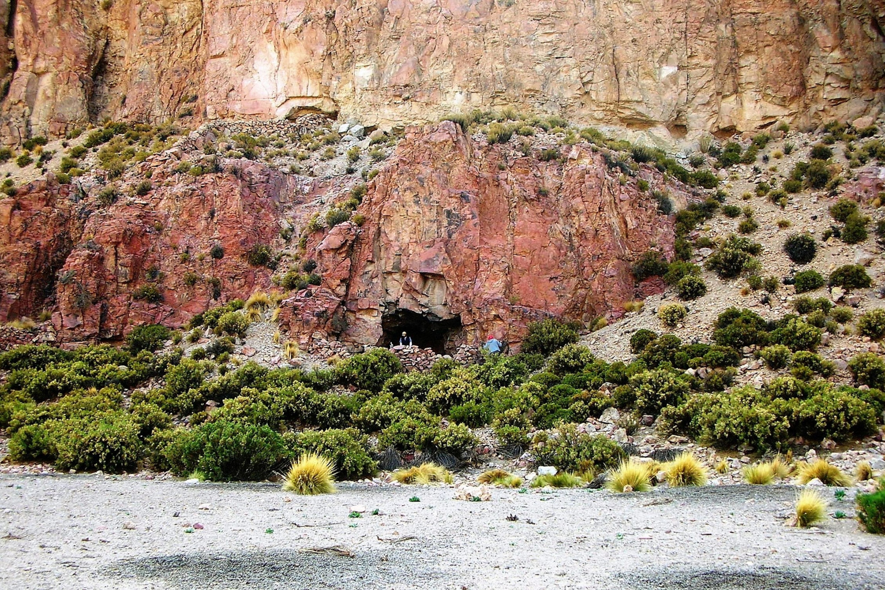 an excavation site in Bolivia