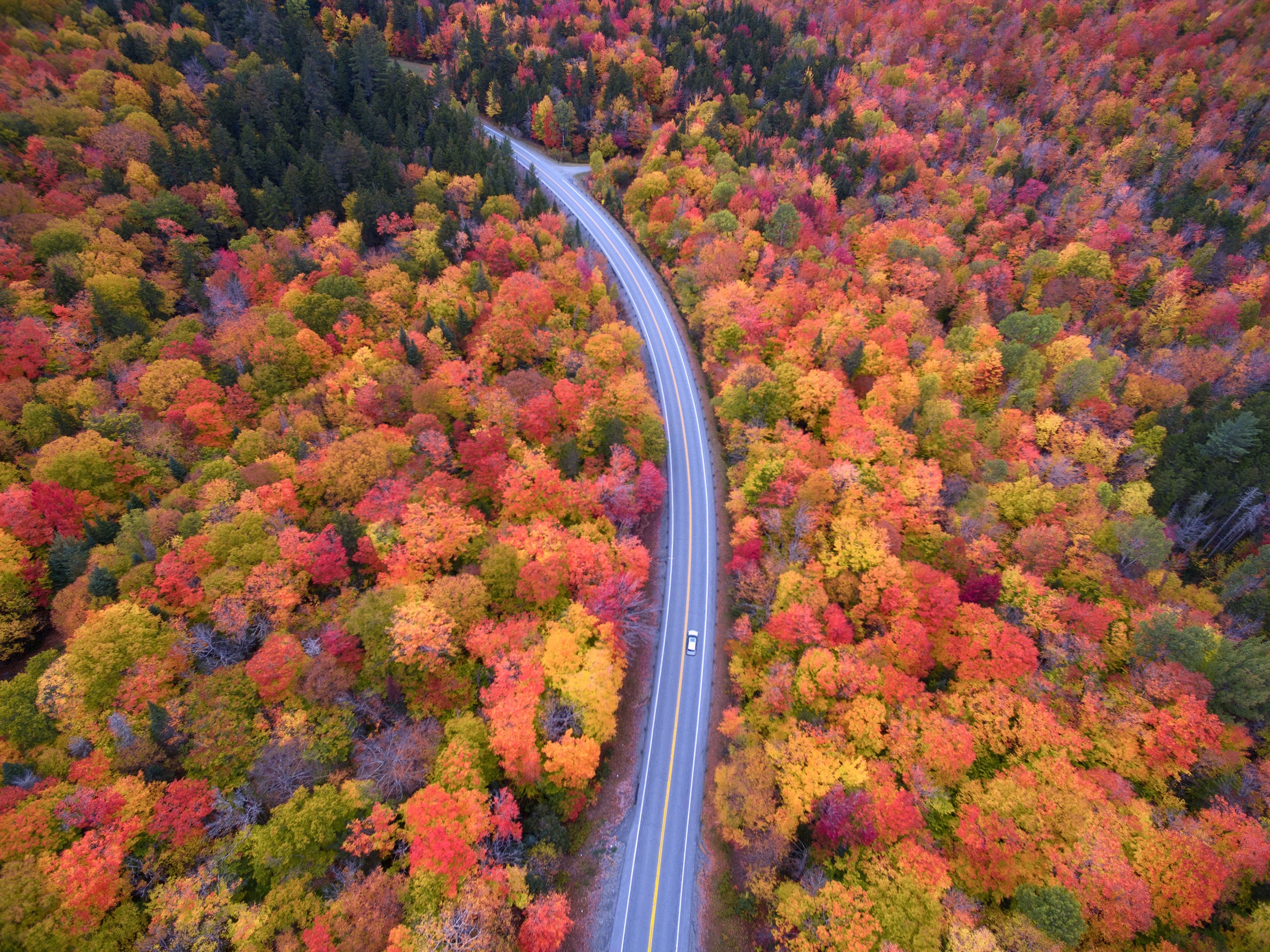 autumn in Dixville Notch, New Hampshire
