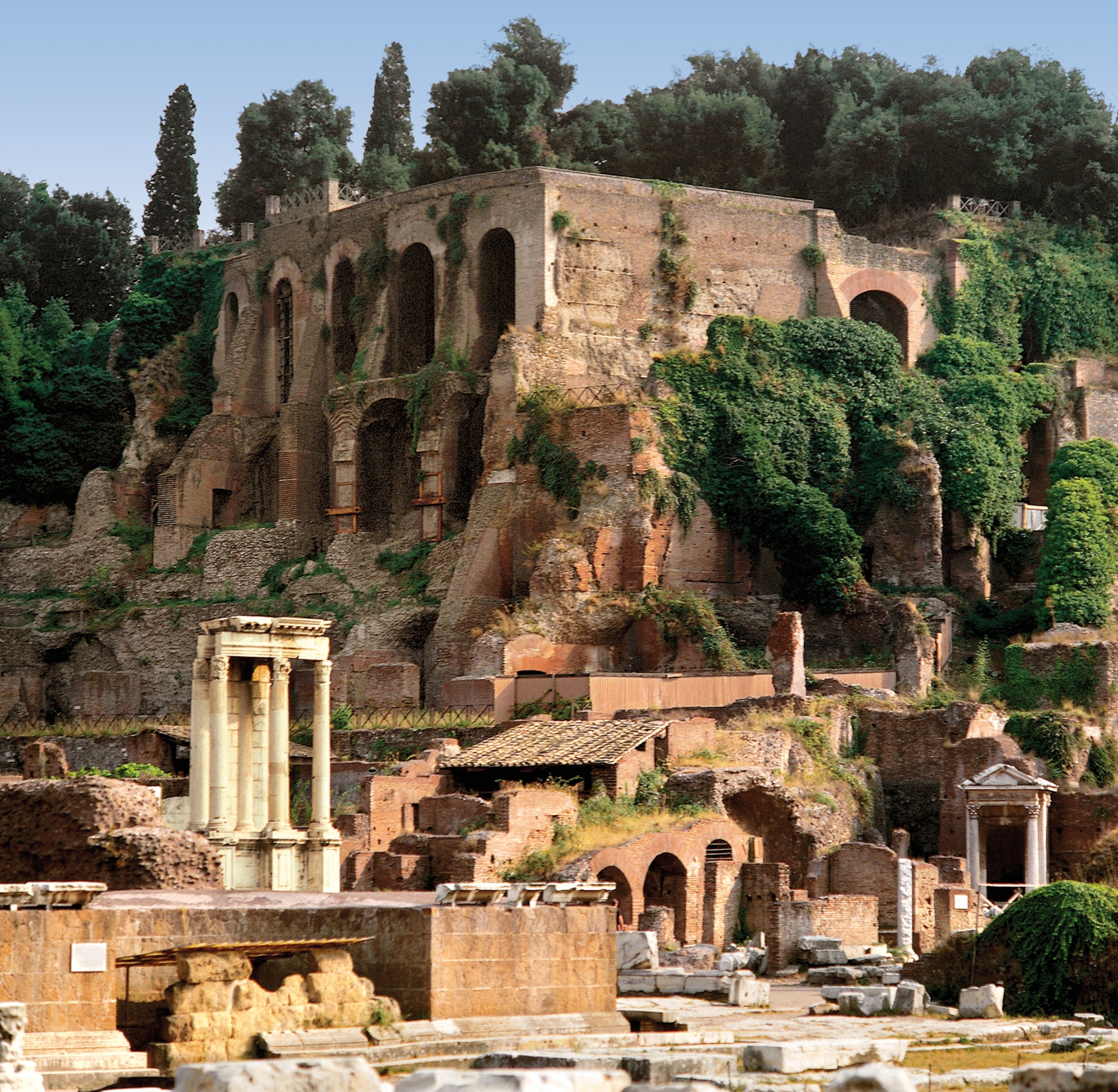 Claudius' palace in Palatine Hill