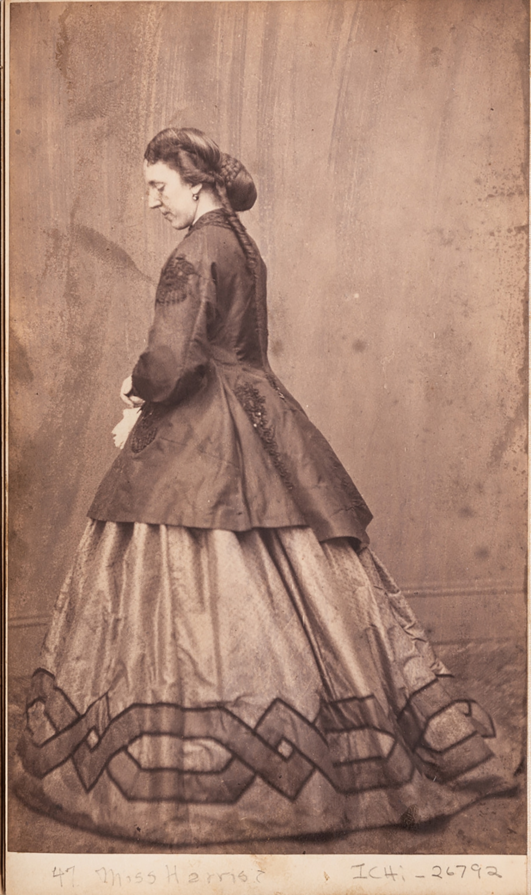 Portrait of Clara Harris.