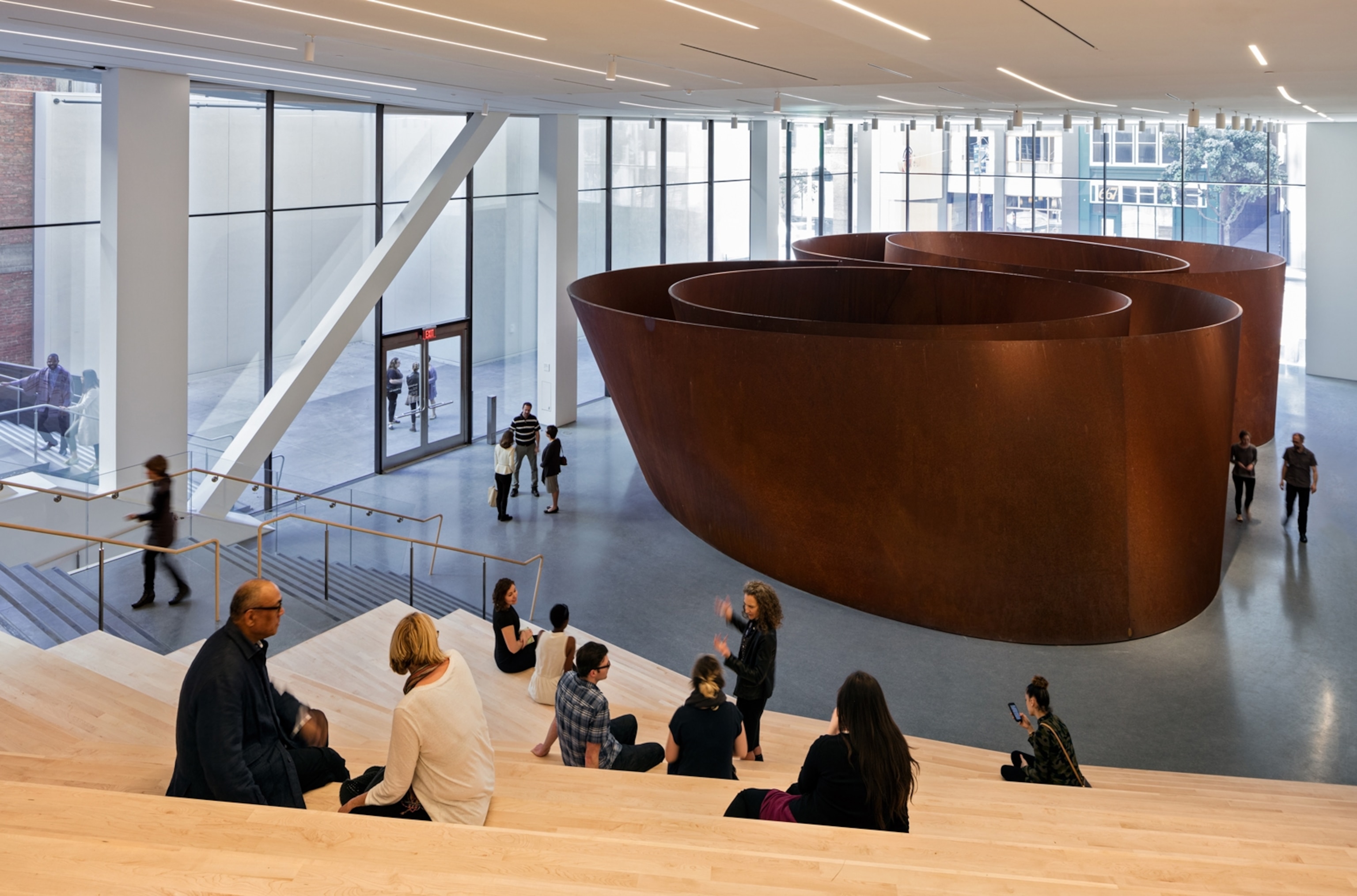the San Francisco Museum of Modern Art in San Francisco