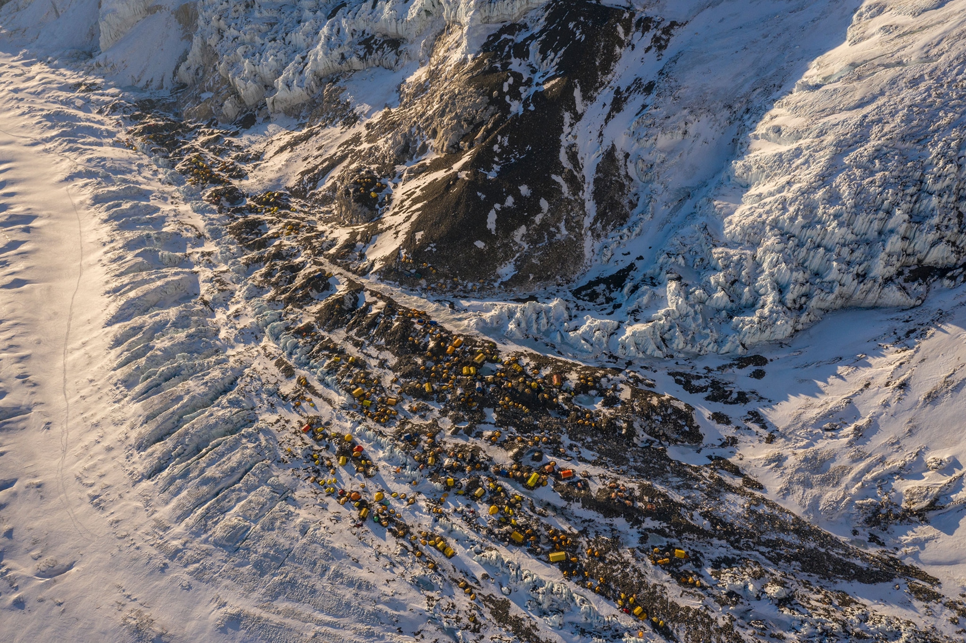 the National Geographic science expedition on Mount Everest
