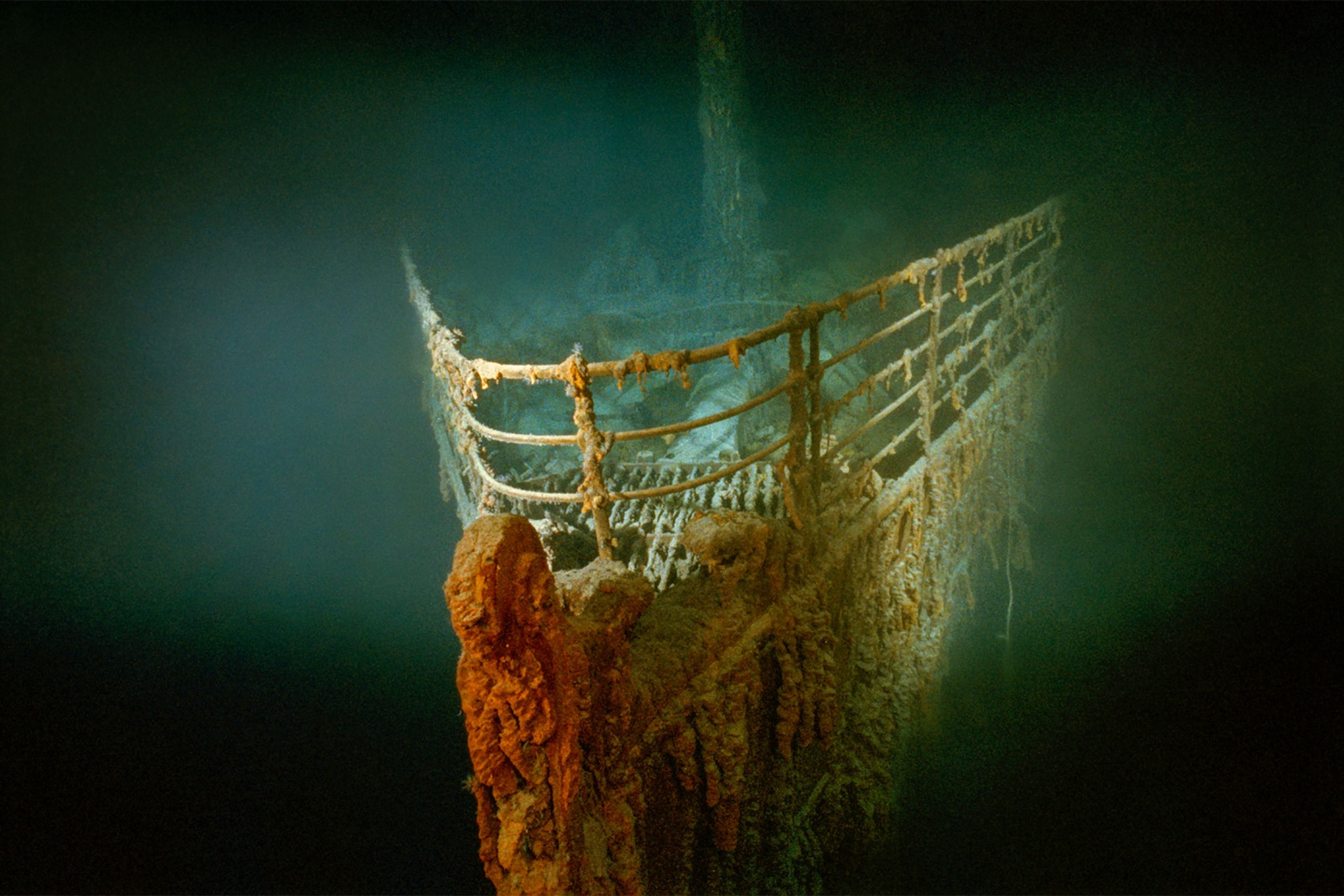 the wreck of the Titanic