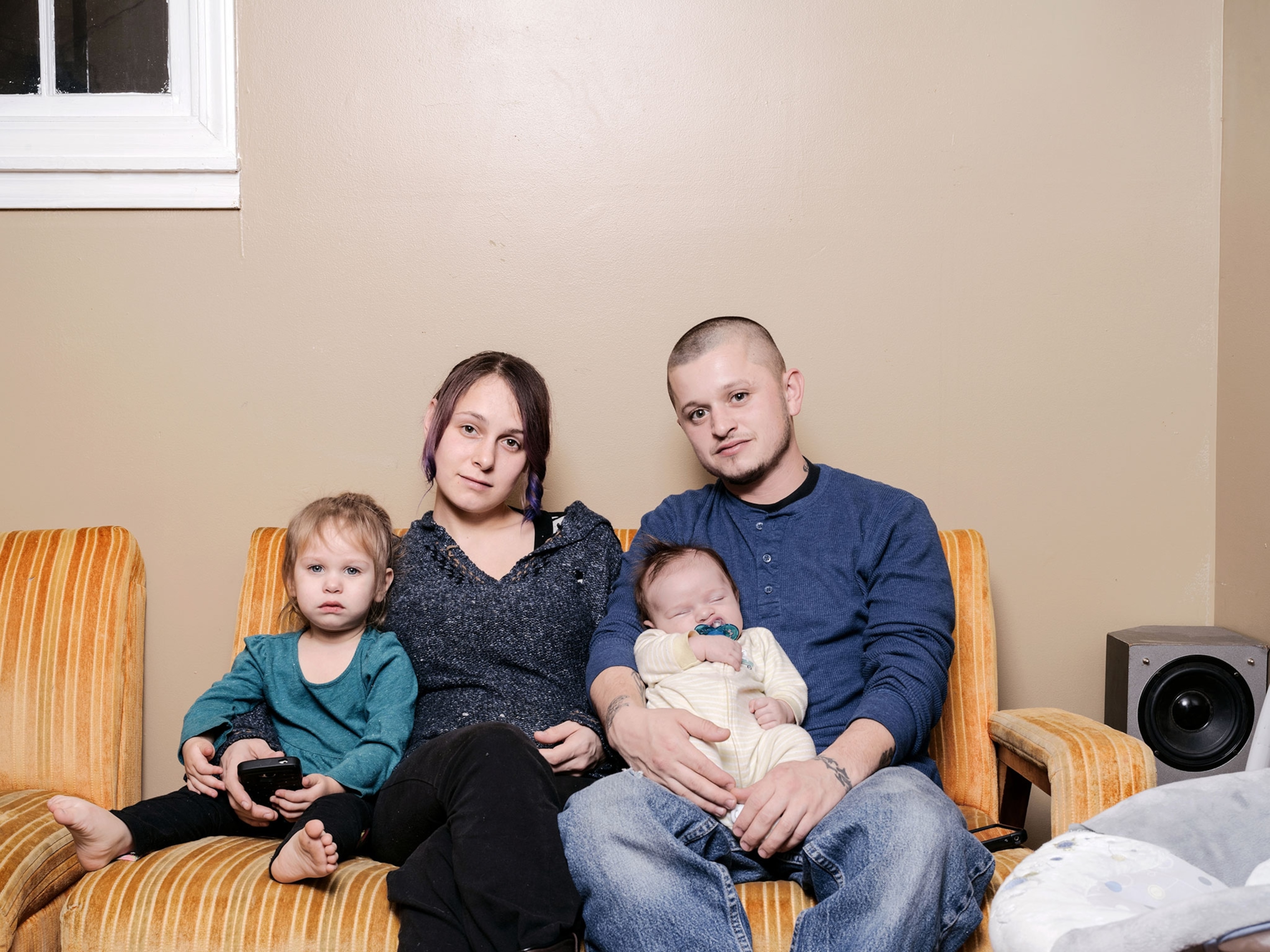 a family in Flint, Michigan