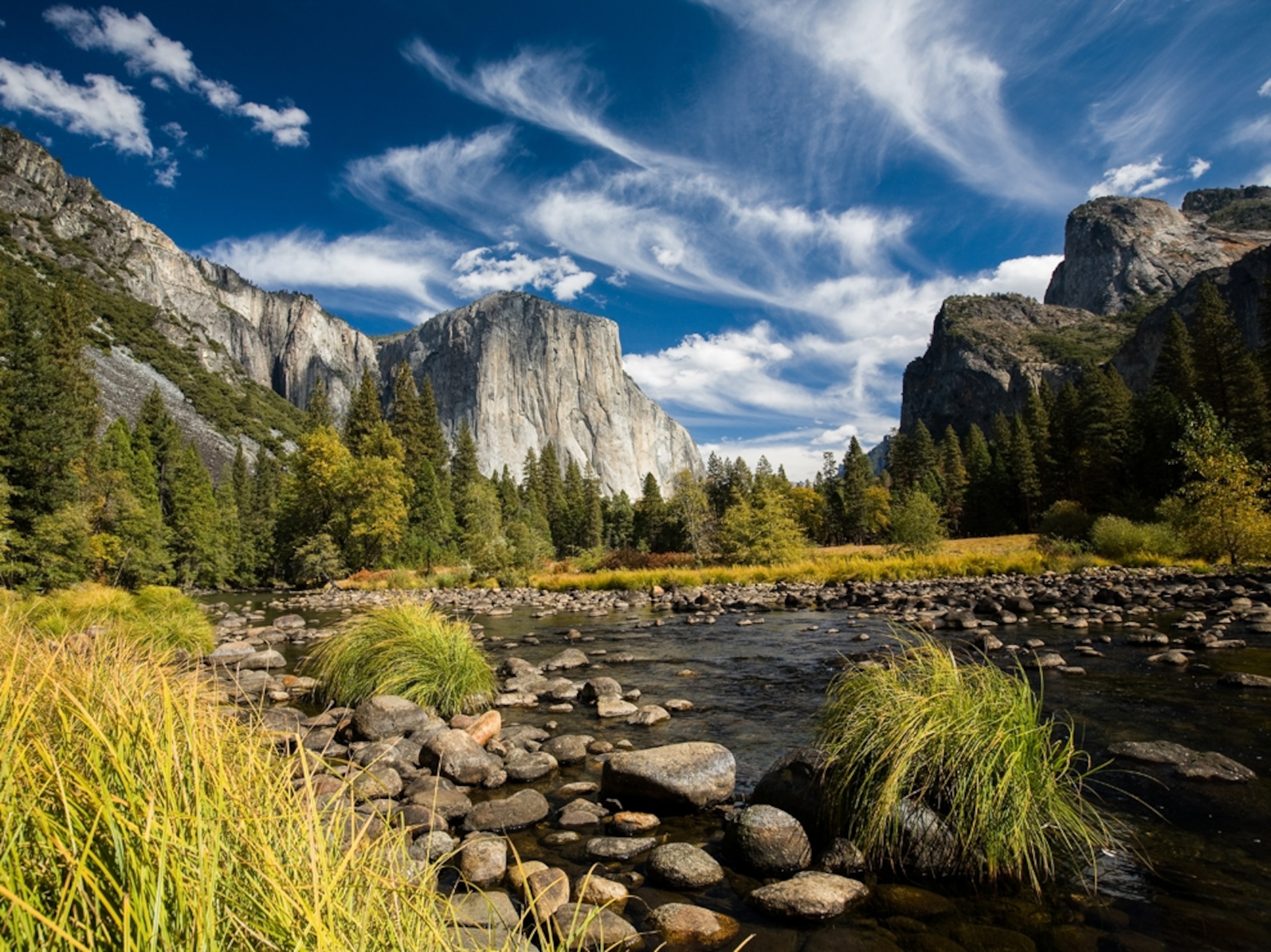 El Capital and Merced River, Yosemite National Park