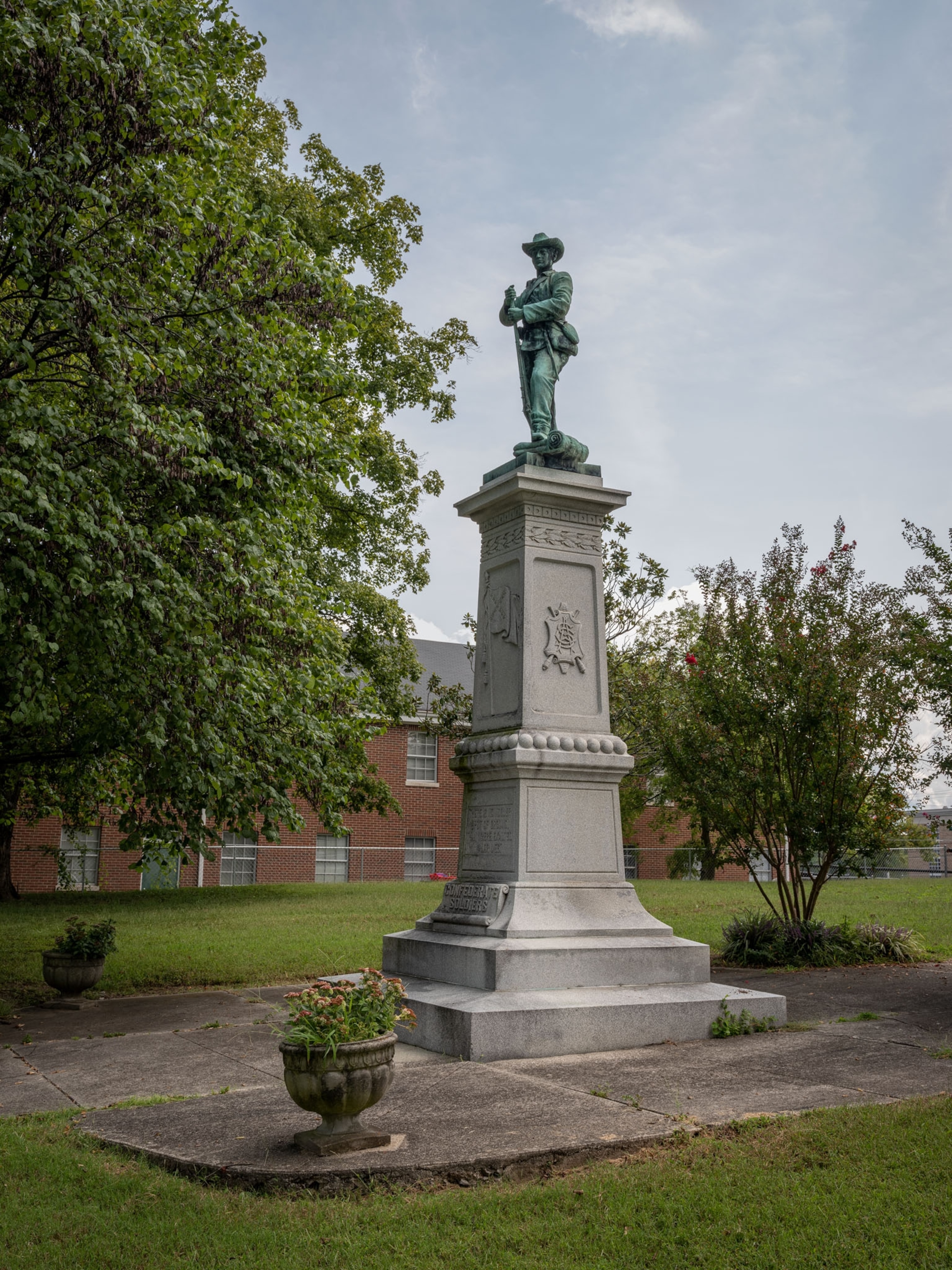 A public statue outdoors