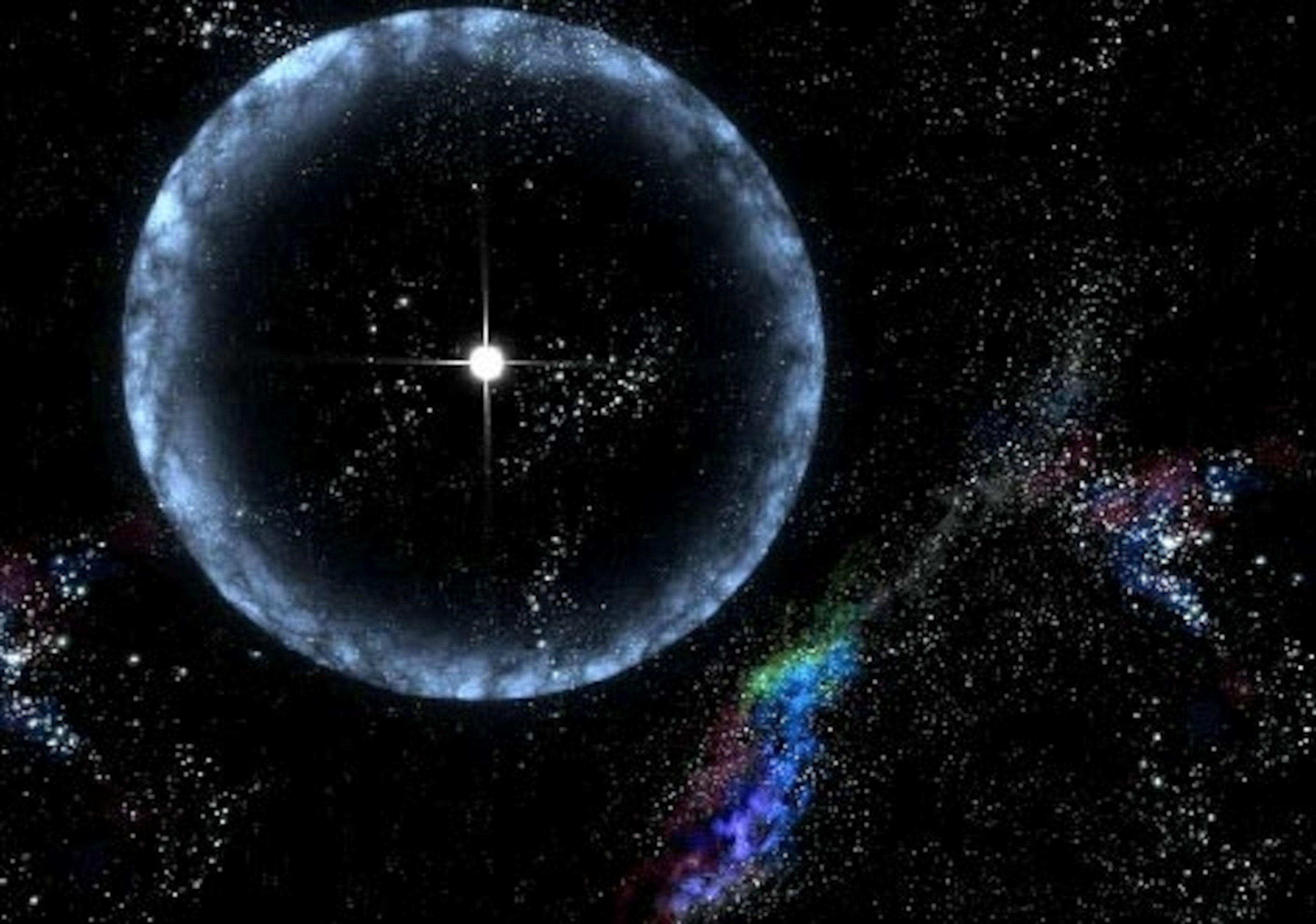 a neutron star flare-up