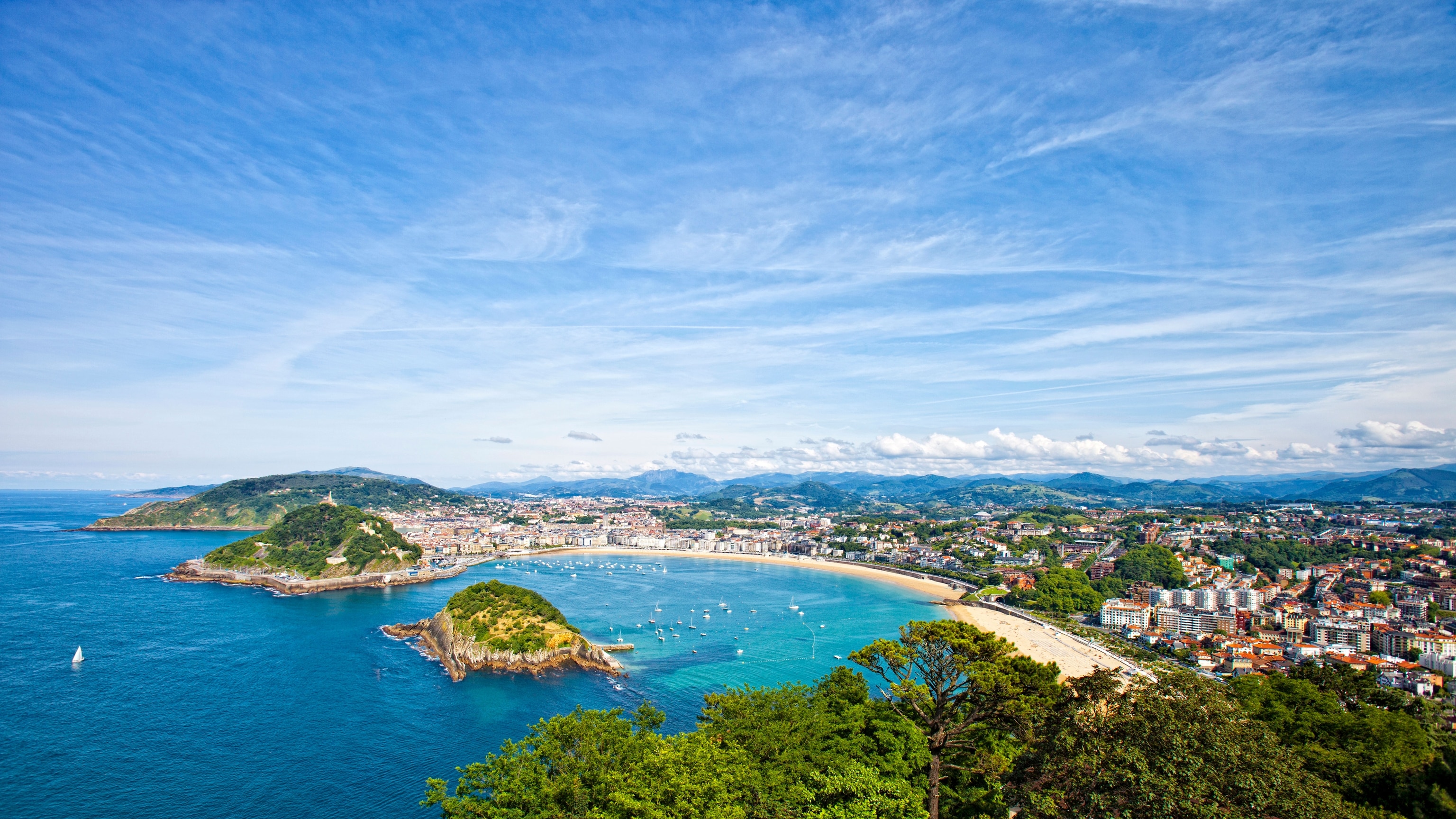 seaside town