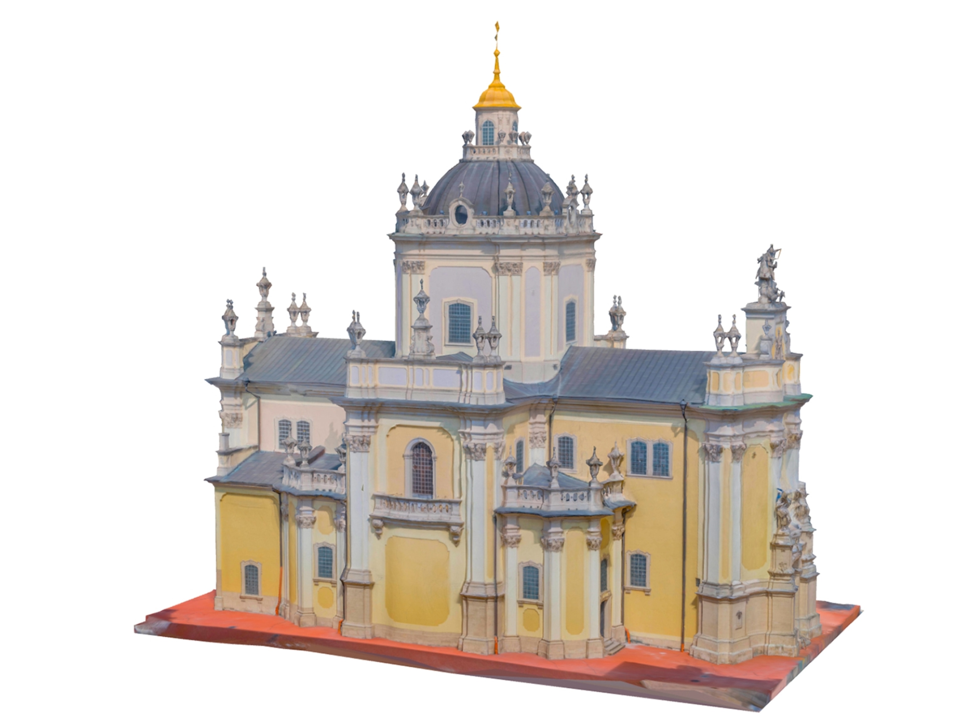 Rendering of St. George's Cathedral