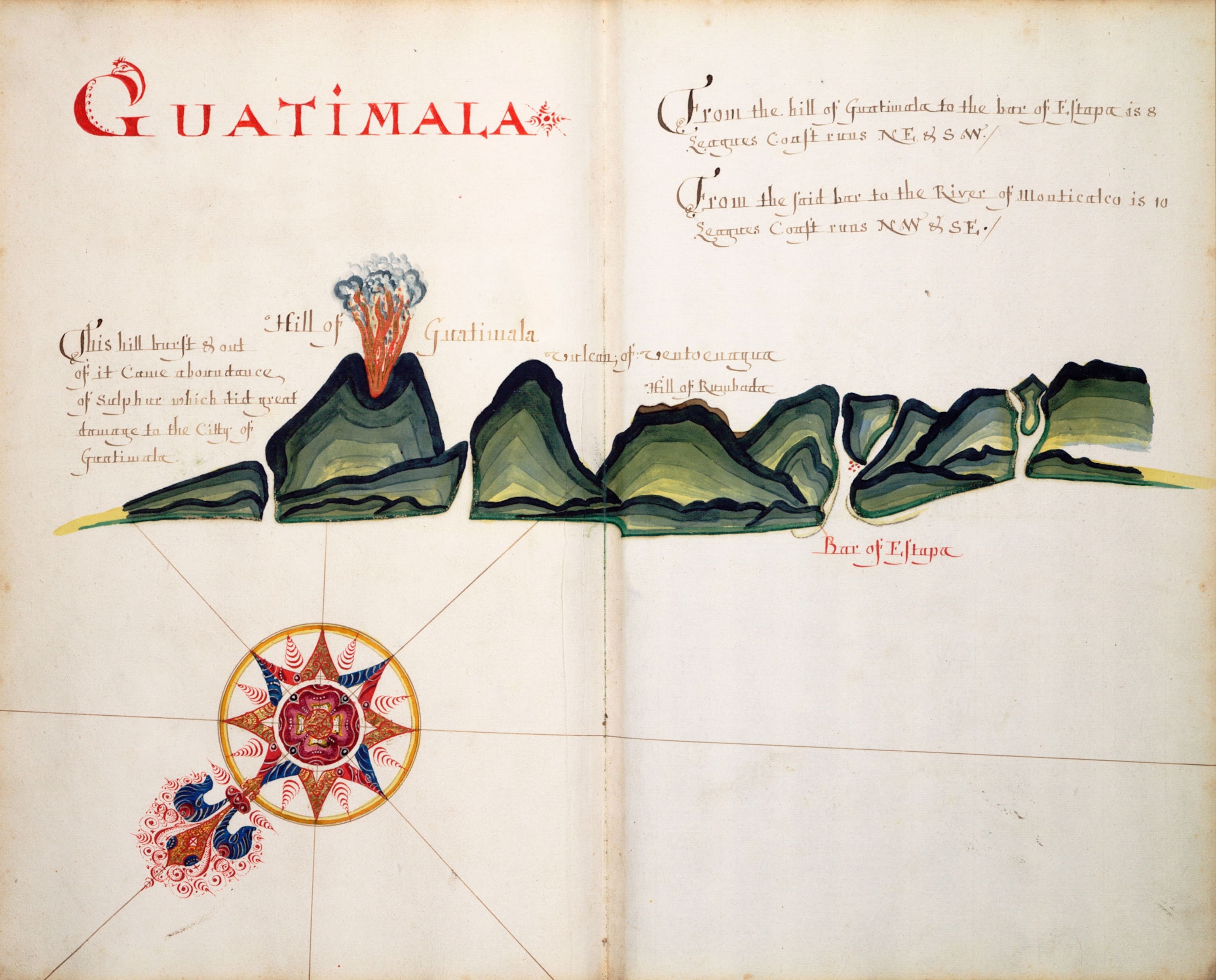 a map of Guatemala