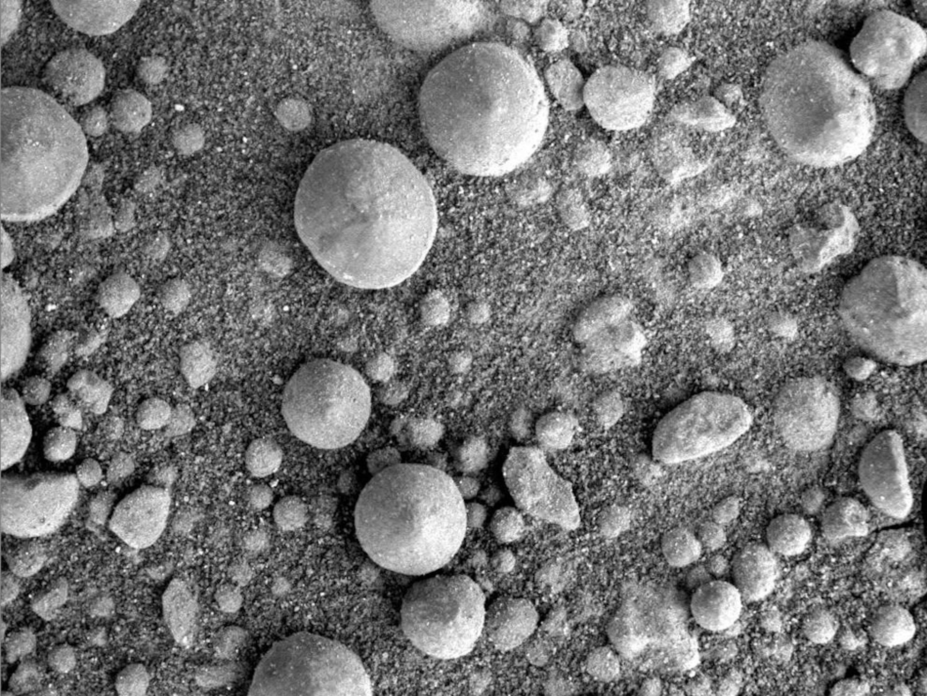 Mars spherules