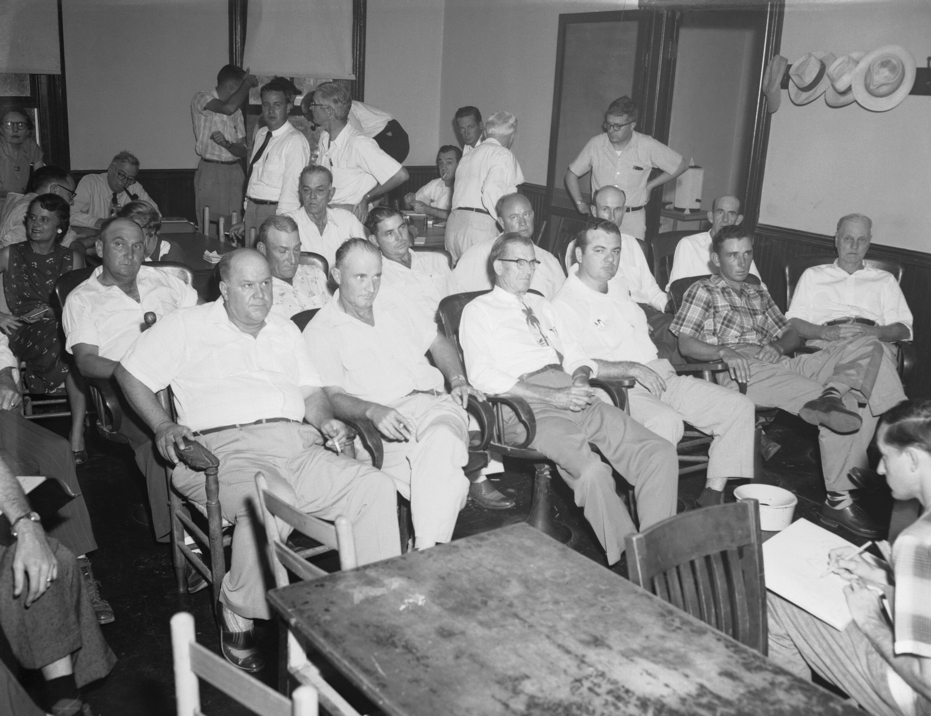All White Male Jury for "Whistle" Murder Trial.