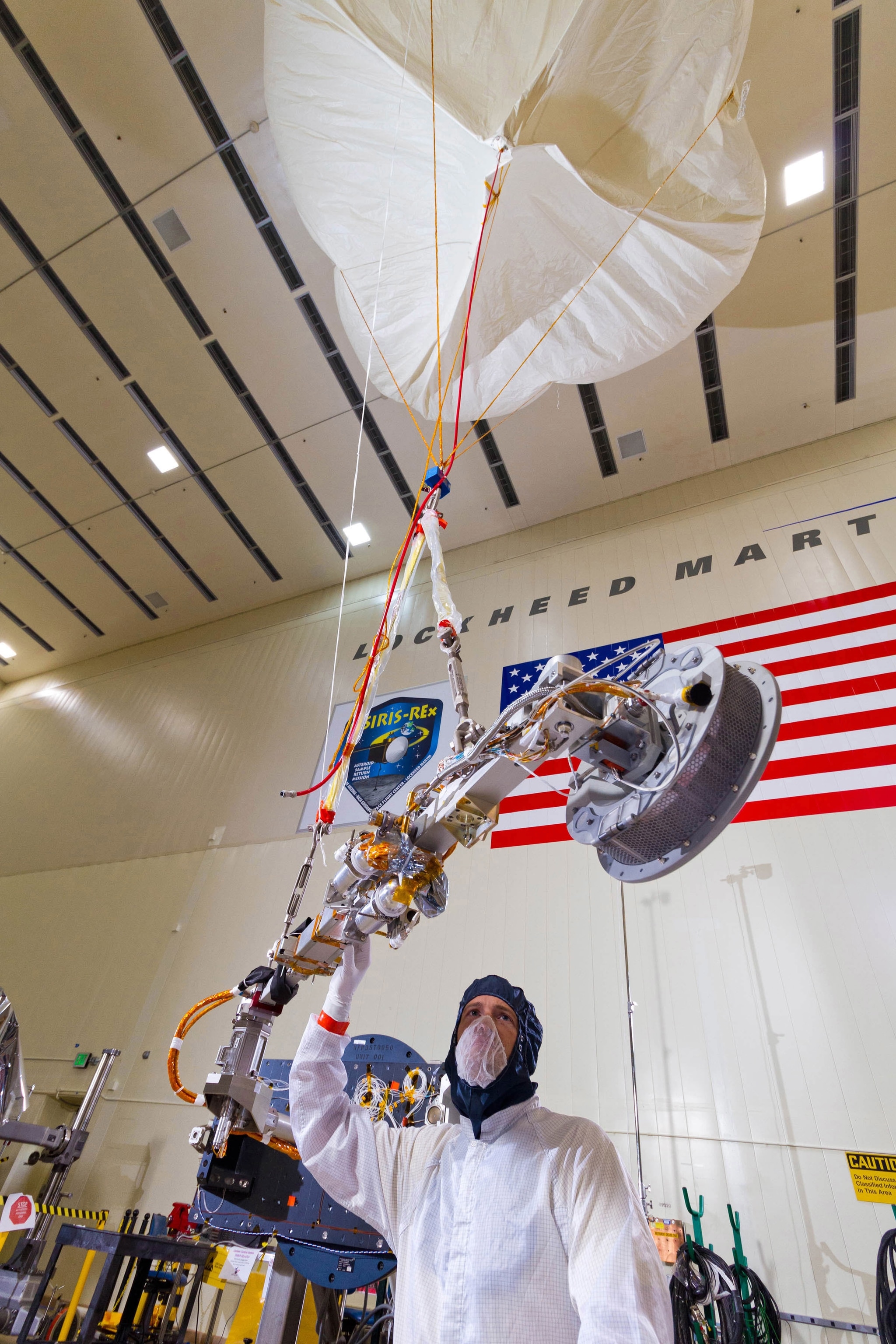 sampling arm of osiris-rex
