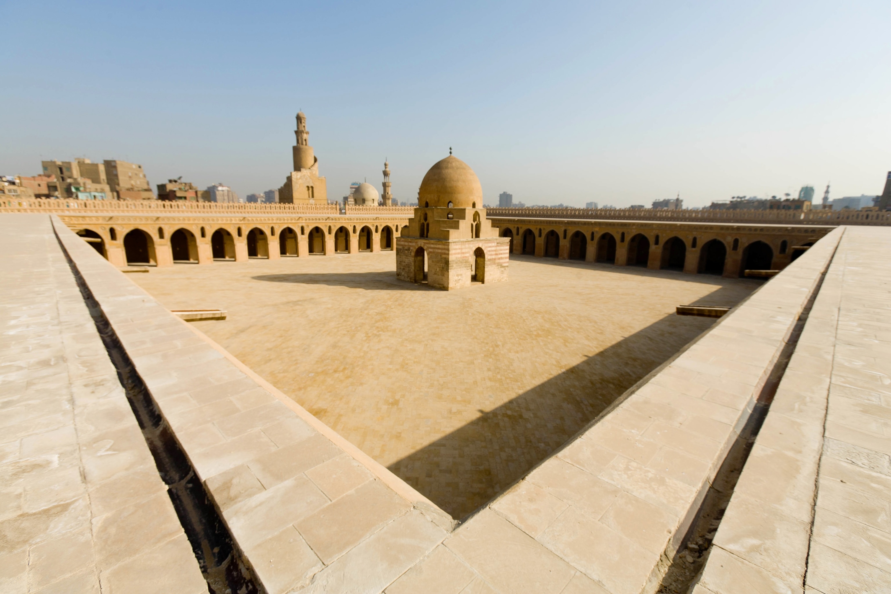 Ibn Tulun Mosque in Cairo, Egypt